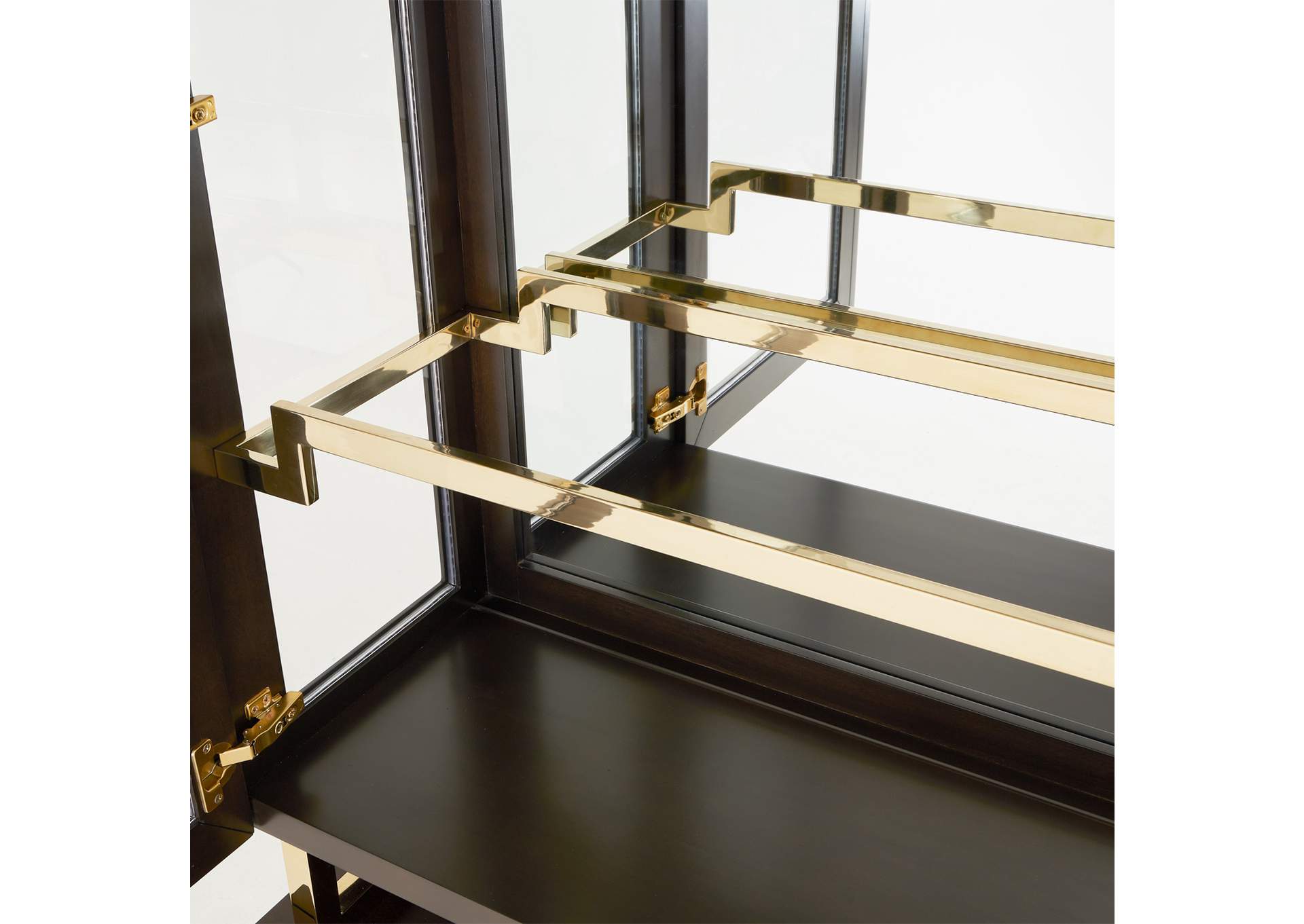 Belmont Place Display Cabinet - Espresso image 11