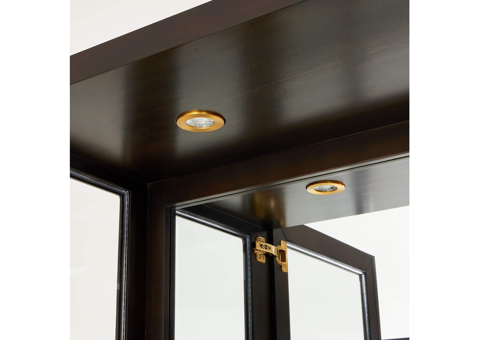 Belmont Place Display Cabinet - Espresso image 12
