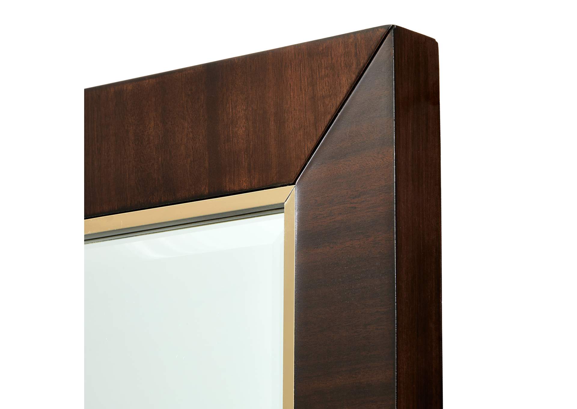 Belmont Place Wall Mirror - Espresso image 4