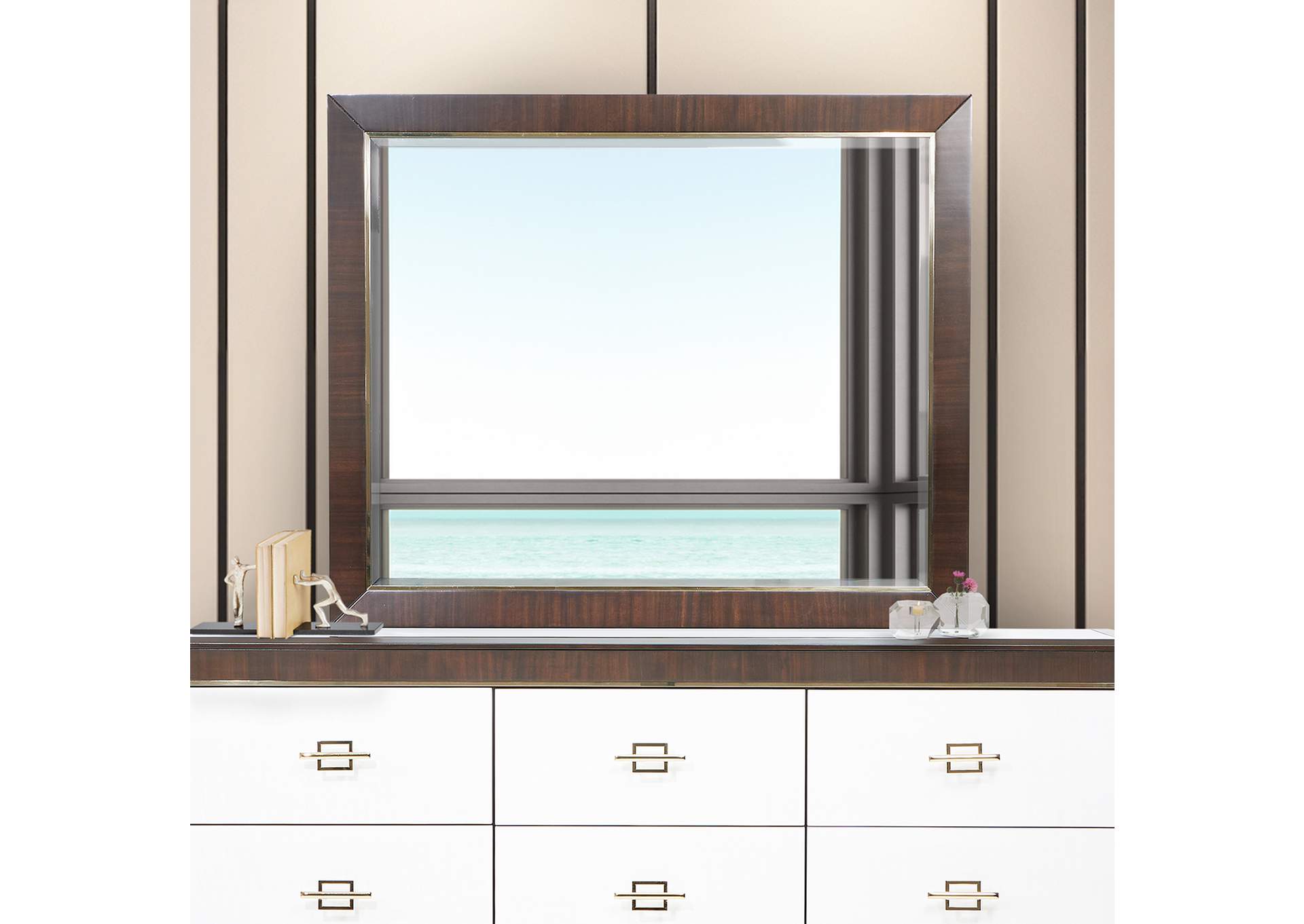 Belmont Place Wall Mirror - Espresso image 8