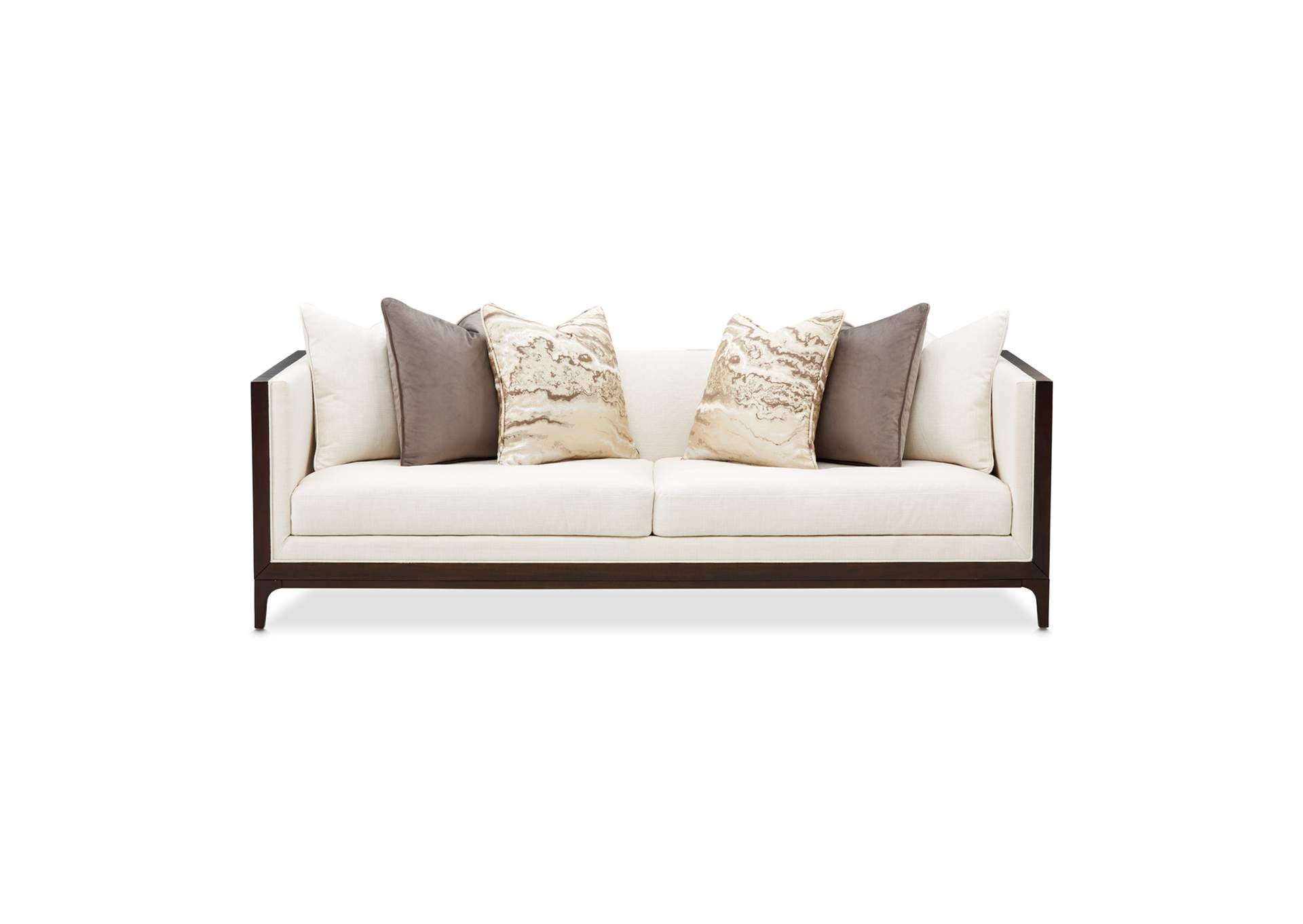 Belmont Place Sofa - Cream and Espresso image 26