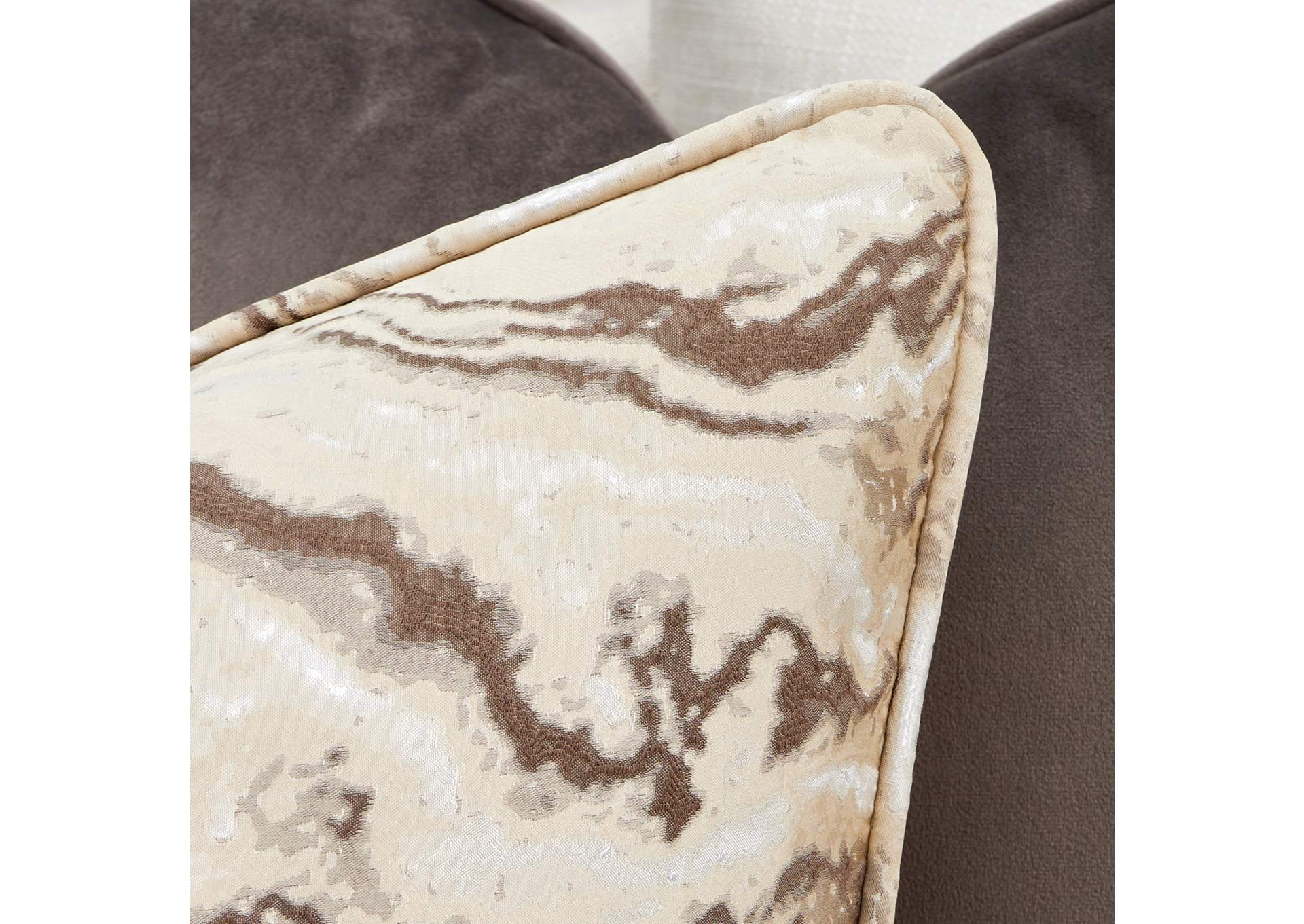 Belmont Place Sofa - Cream and Espresso image 15