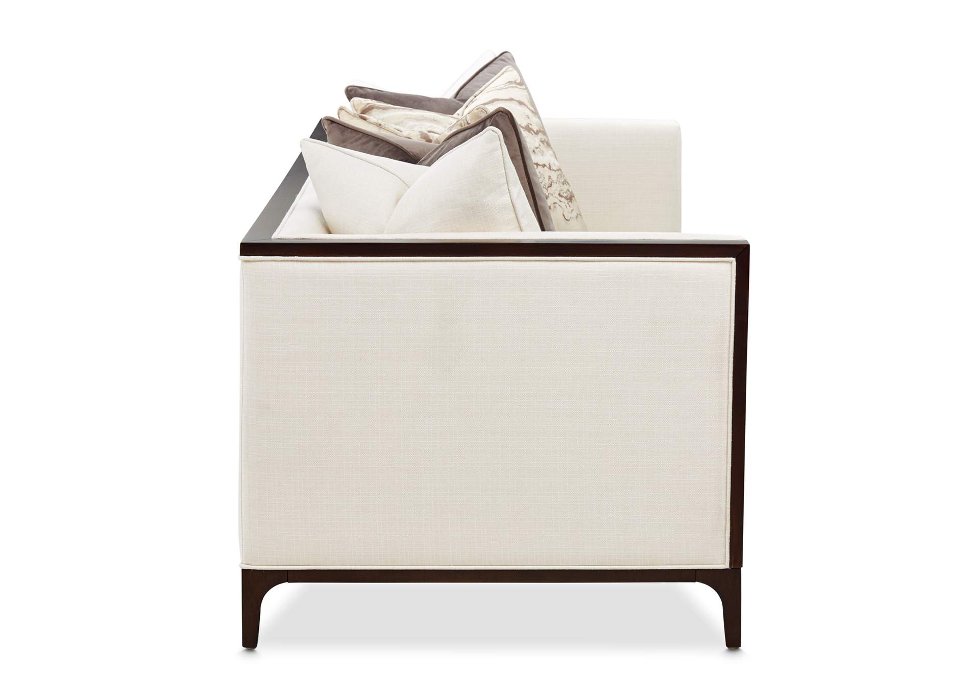 Belmont Place Sofa - Cream and Espresso image 24