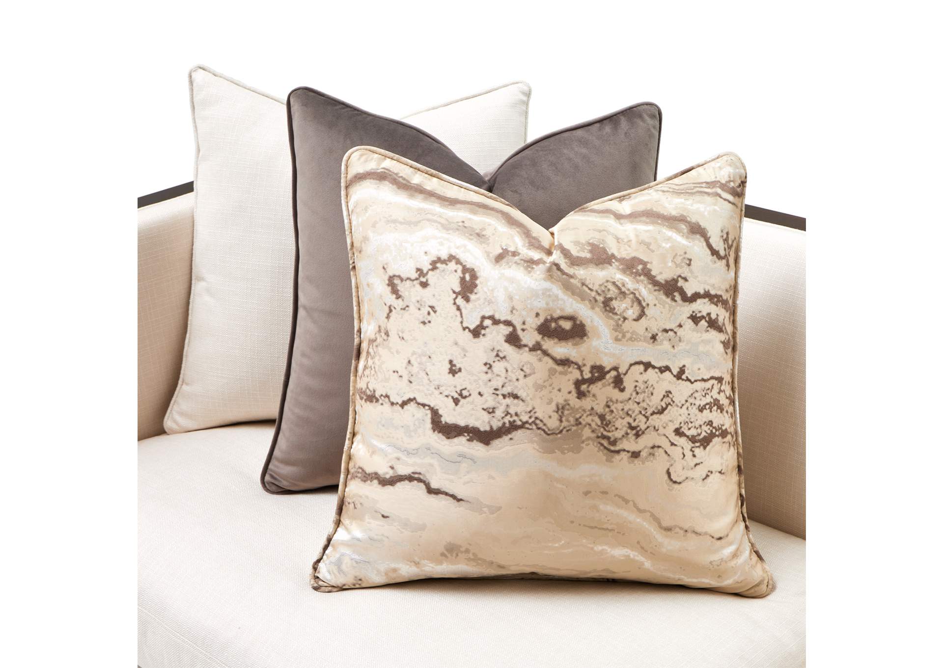 Belmont Place Sofa - Cream and Espresso image 19