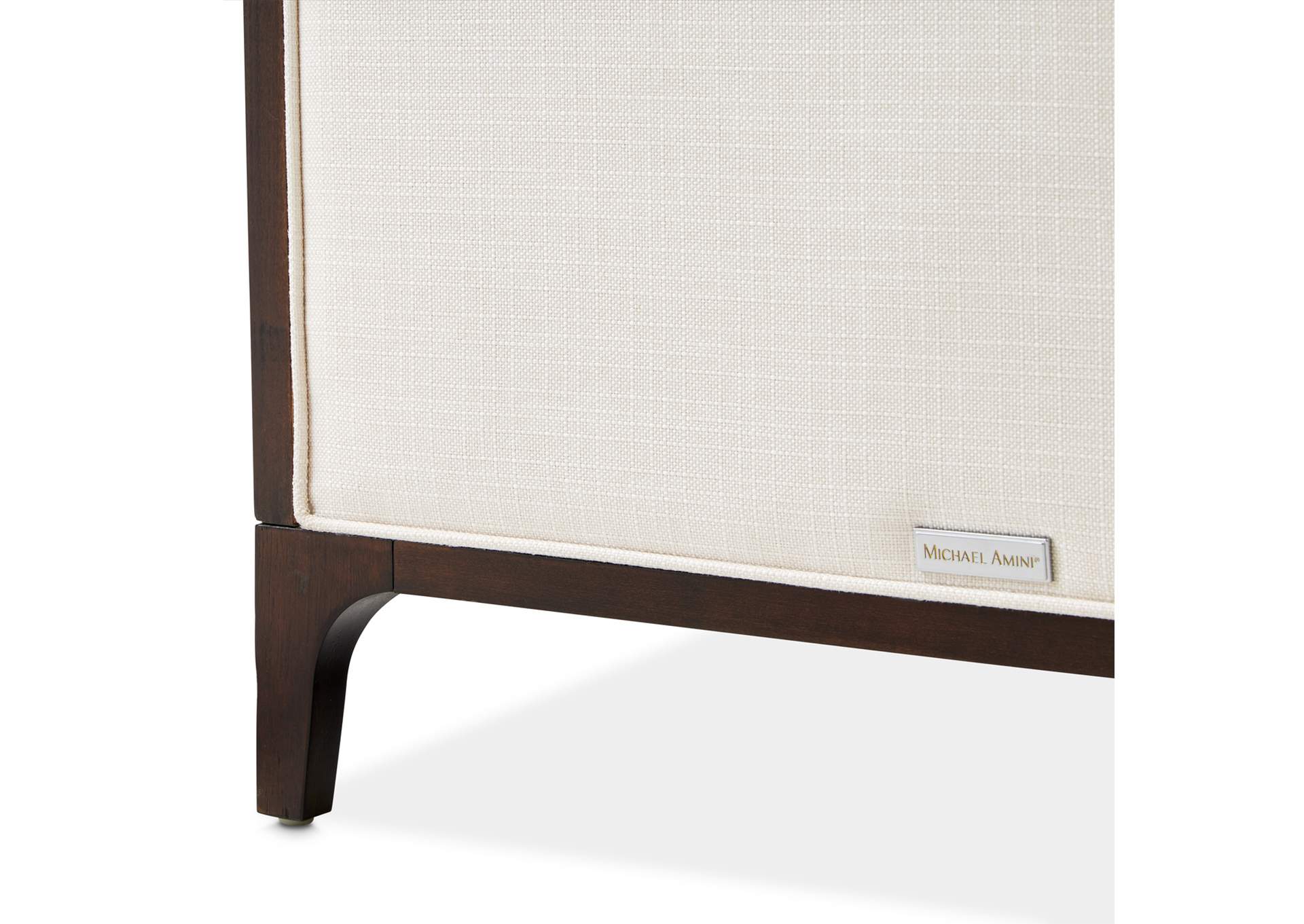 Belmont Place Loveseat - Cream and Espresso image 7