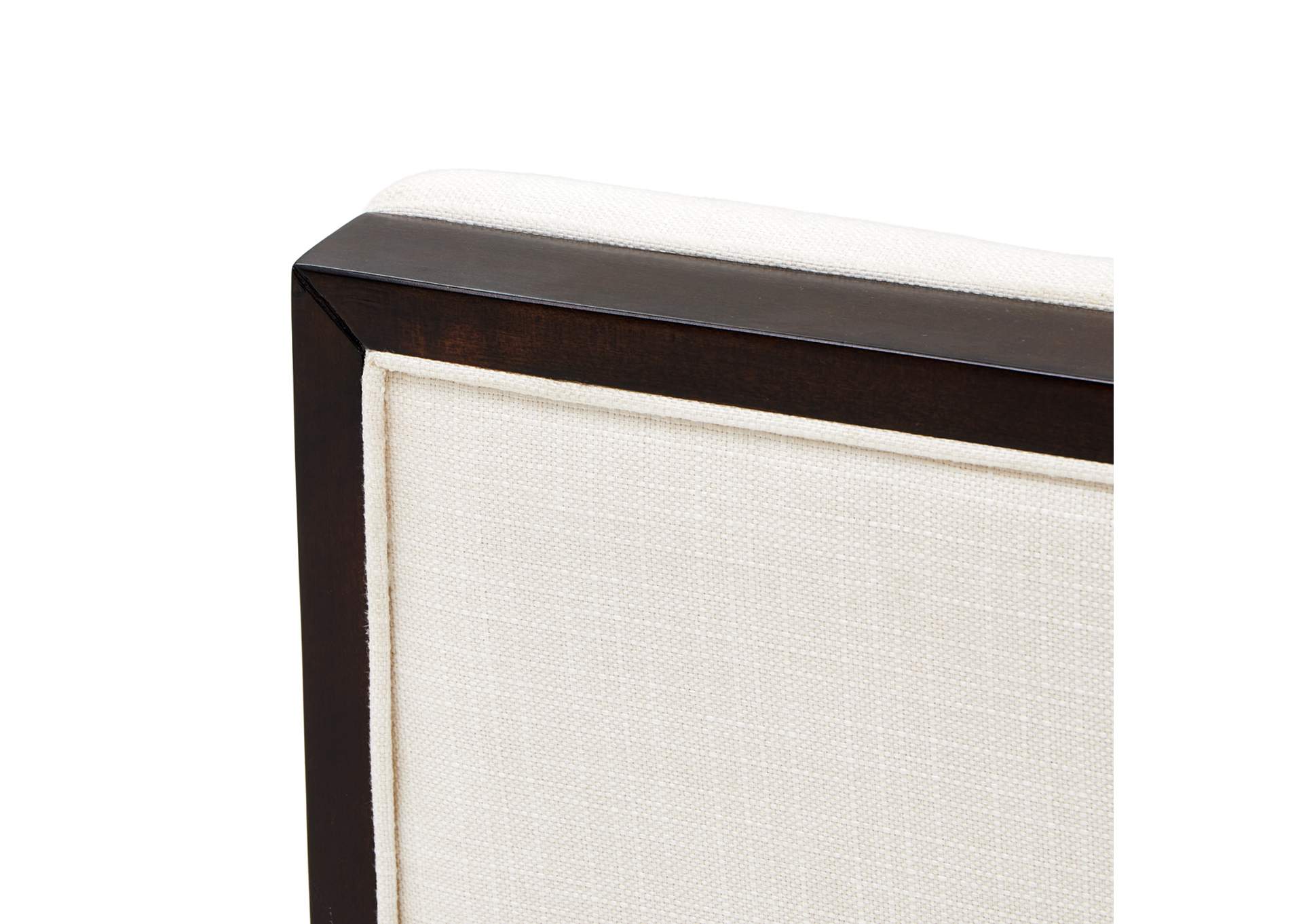 Belmont Place Loveseat - Cream and Espresso image 14