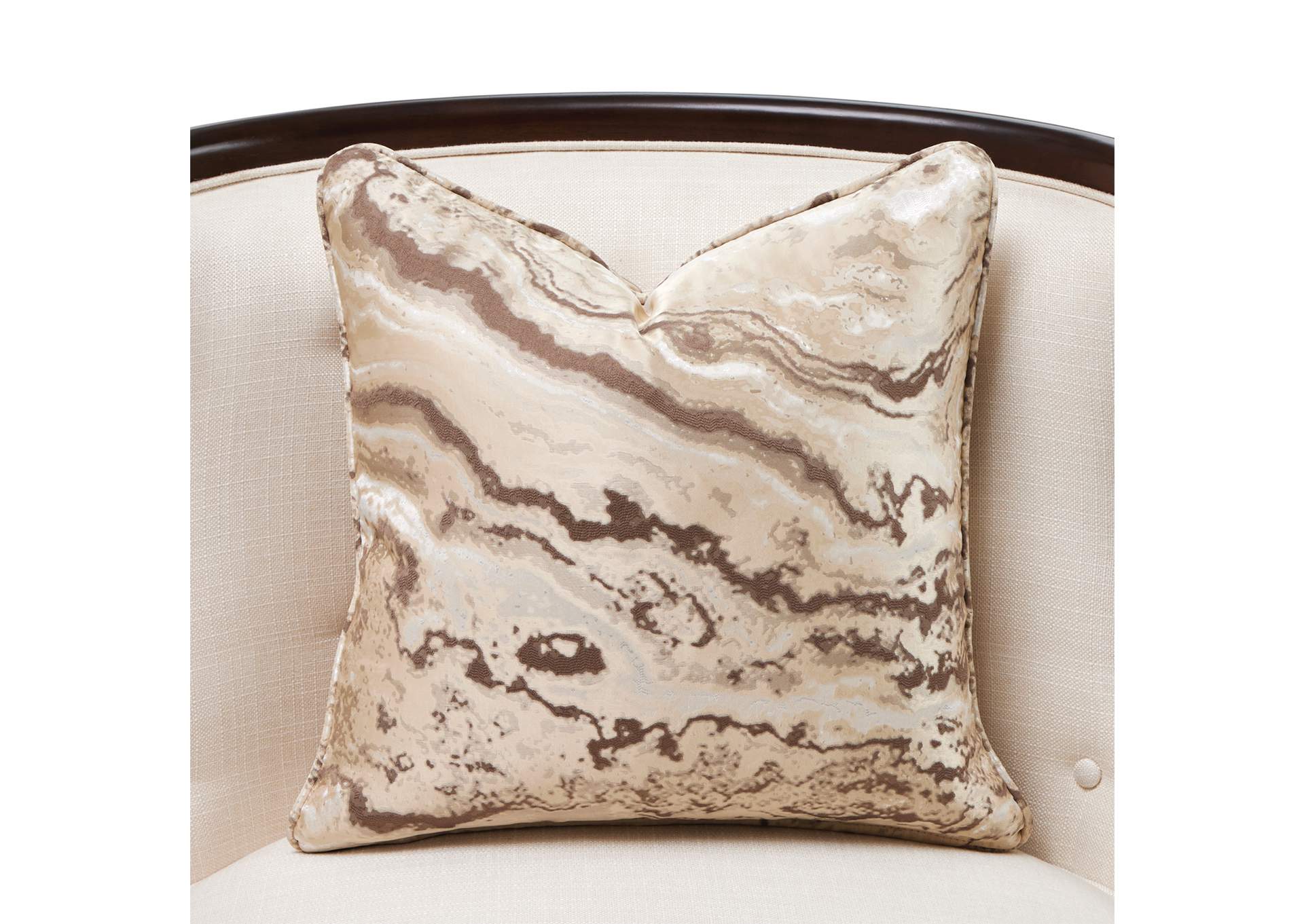 Belmont Place Accent Chair - Cream and Espresso image 10