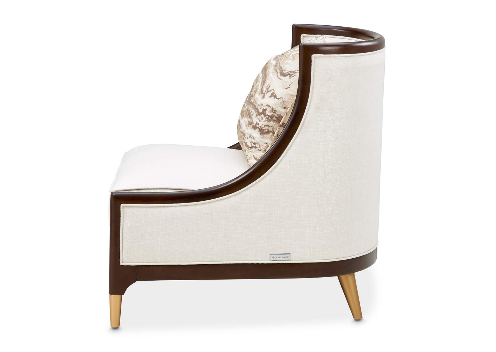 Belmont Place Accent Chair - Cream and Espresso image 13