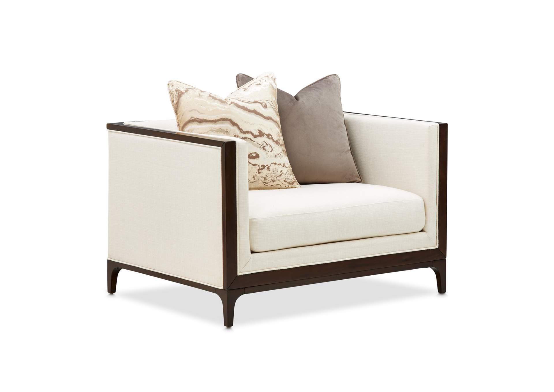 Belmont Place Matching Chair - Cream and Espresso image 19