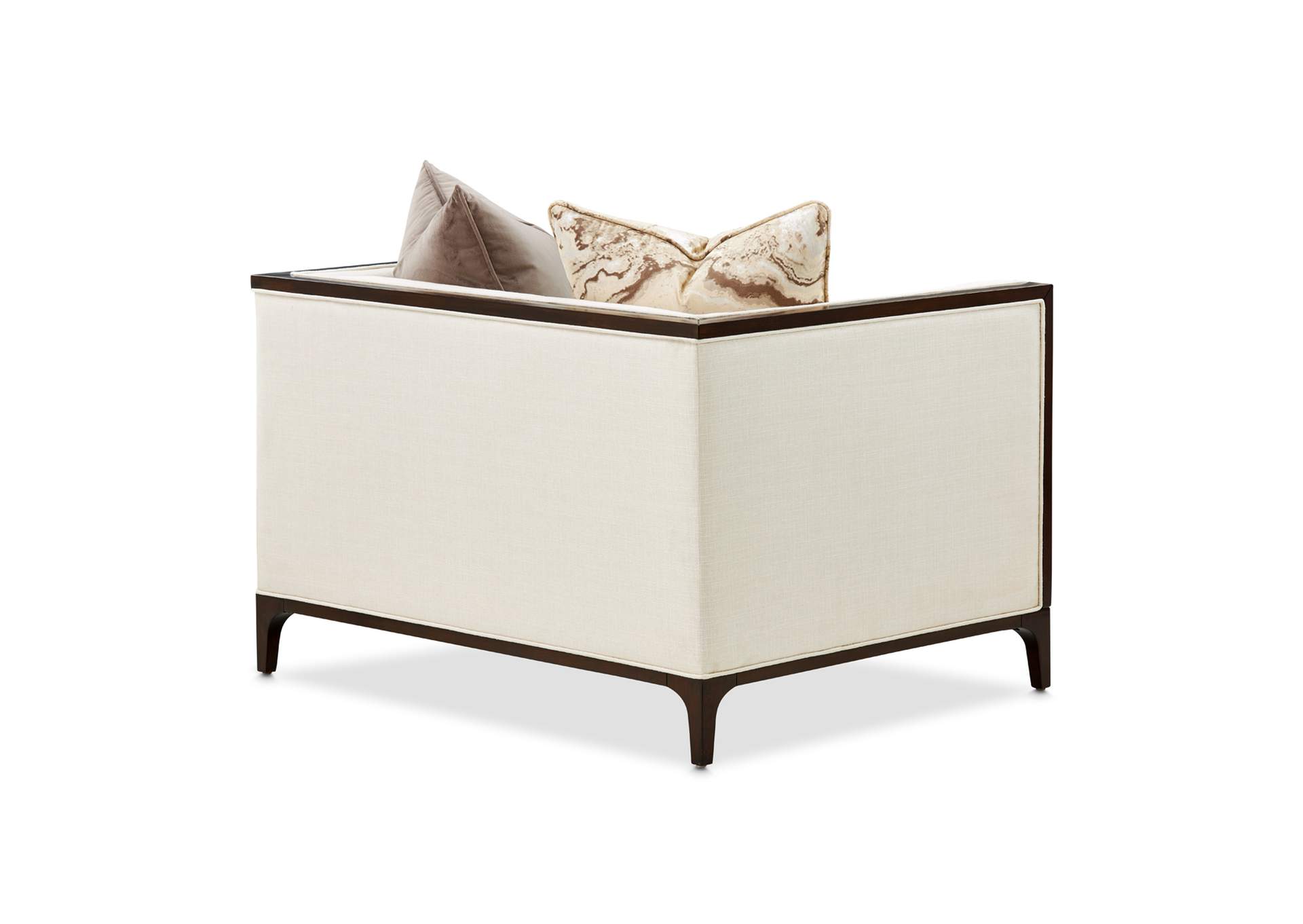 Belmont Place Matching Chair - Cream and Espresso image 17