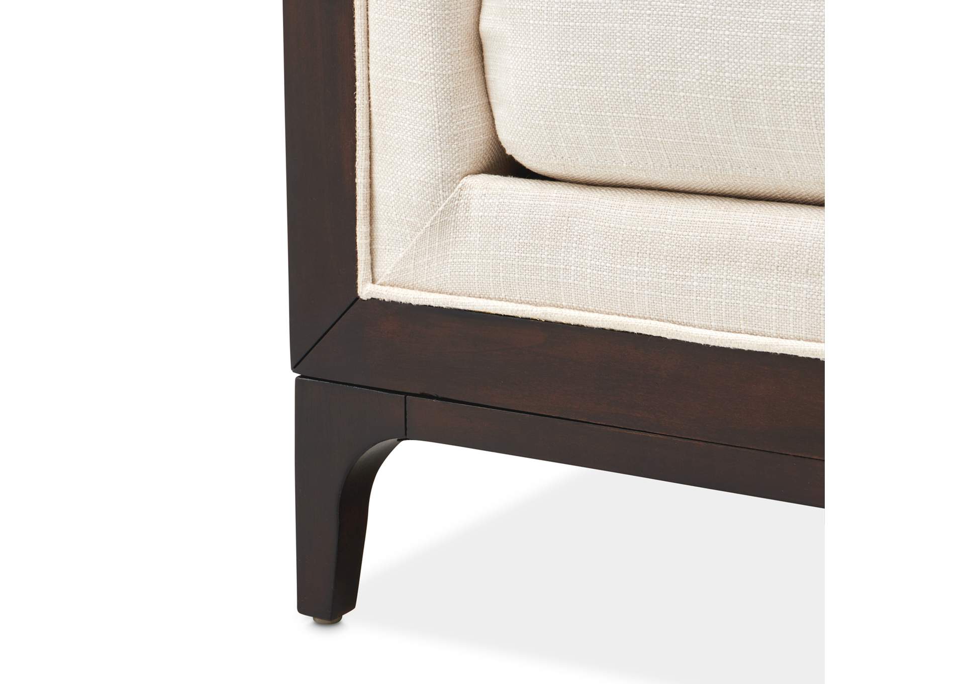 Belmont Place Matching Chair - Cream and Espresso image 3