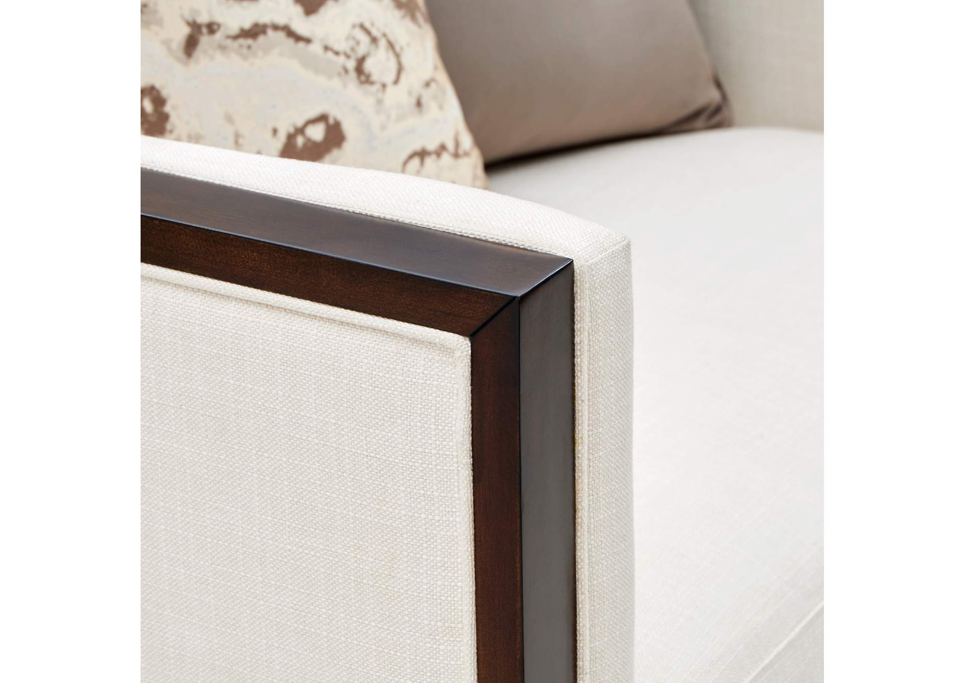 Belmont Place Matching Chair - Cream and Espresso image 12
