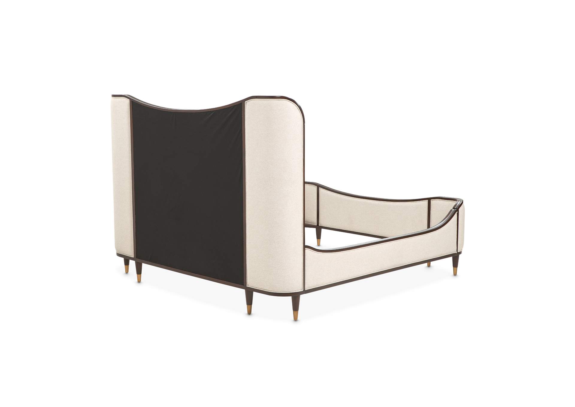 Camellia Field Queen Upholstered Bed - Warm Pecan image 13