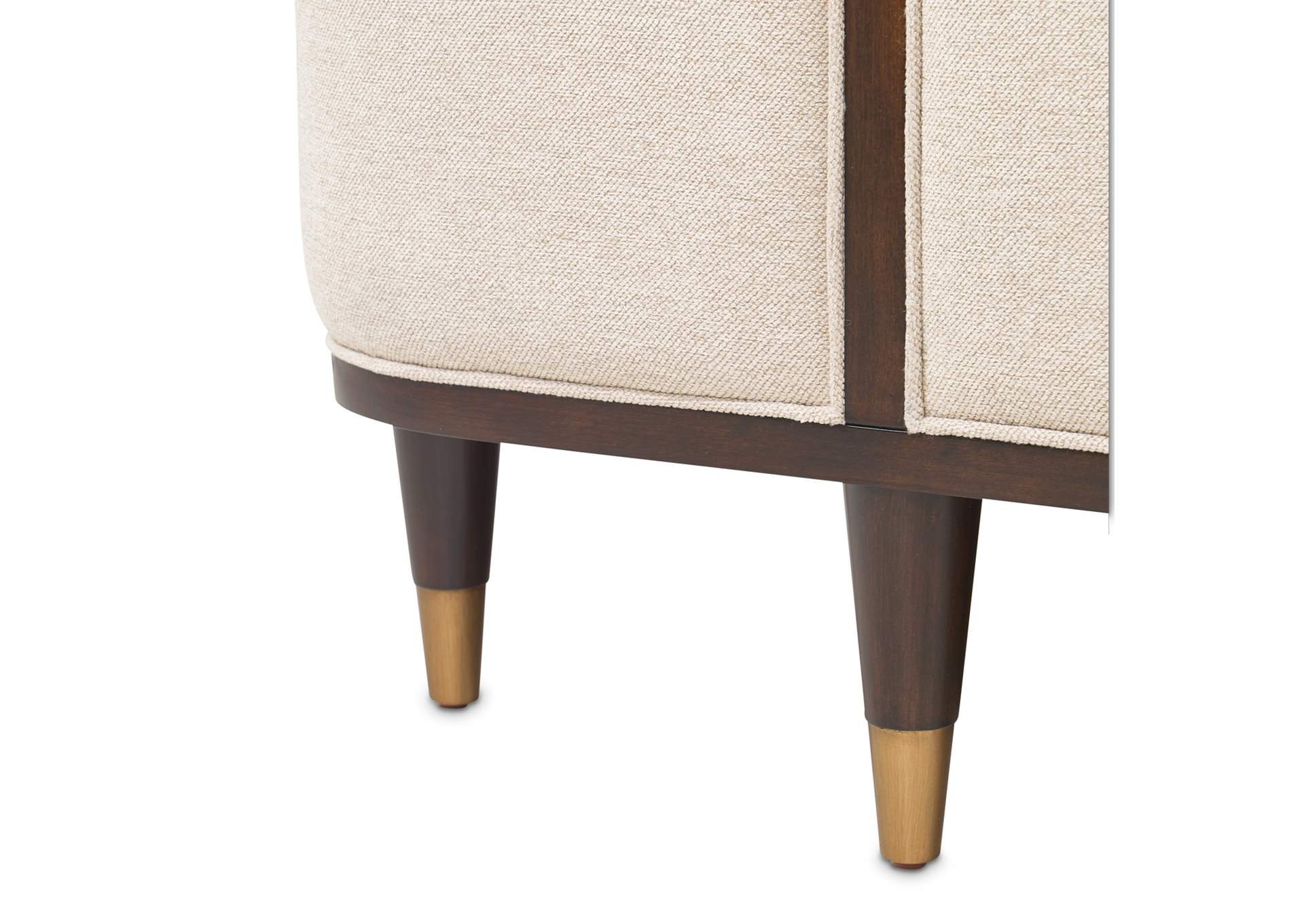 Camellia Field Queen Upholstered Bed - Warm Pecan image 12