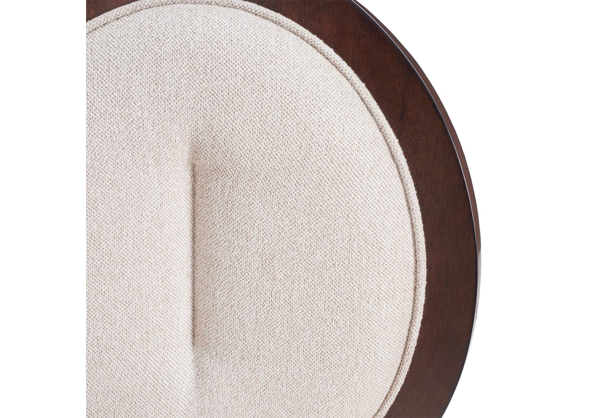 Camellia Field Dining Side Chair - Linen and Warm Pecan image 10