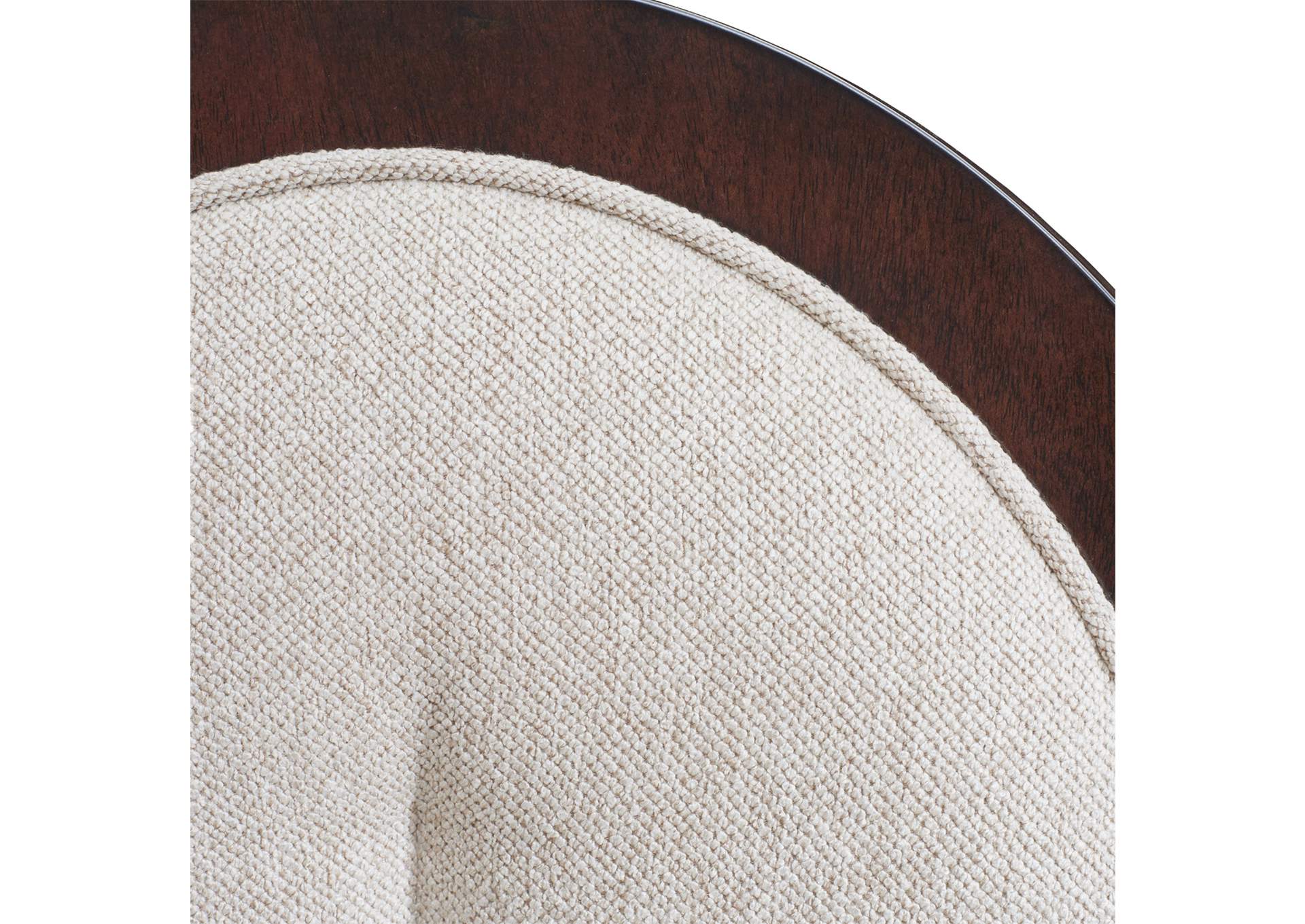 Camellia Field Dining Arm Chair - Linen and Warm Pecan image 6
