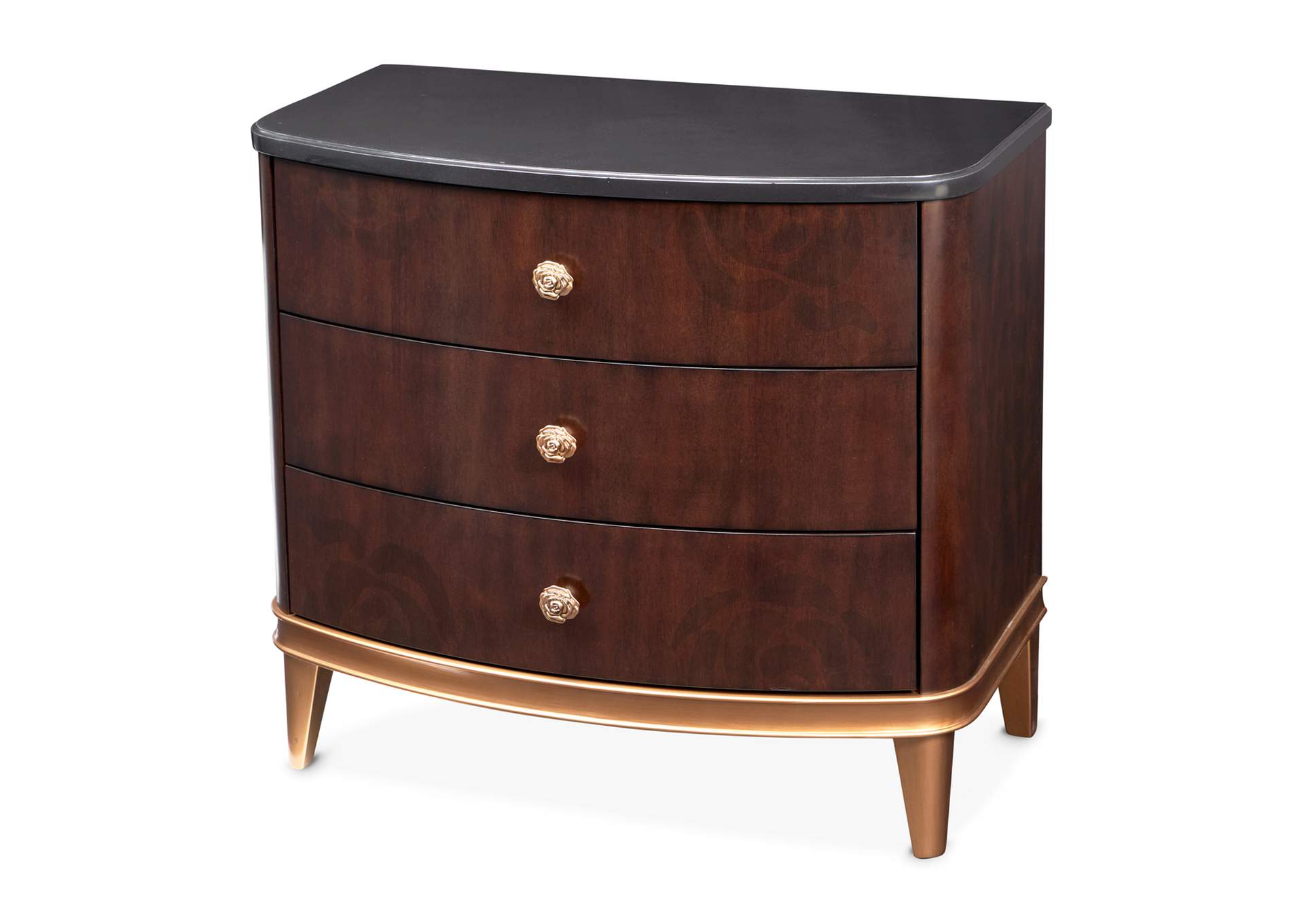 Camellia Field Nightstand - Warm Pecan image 4