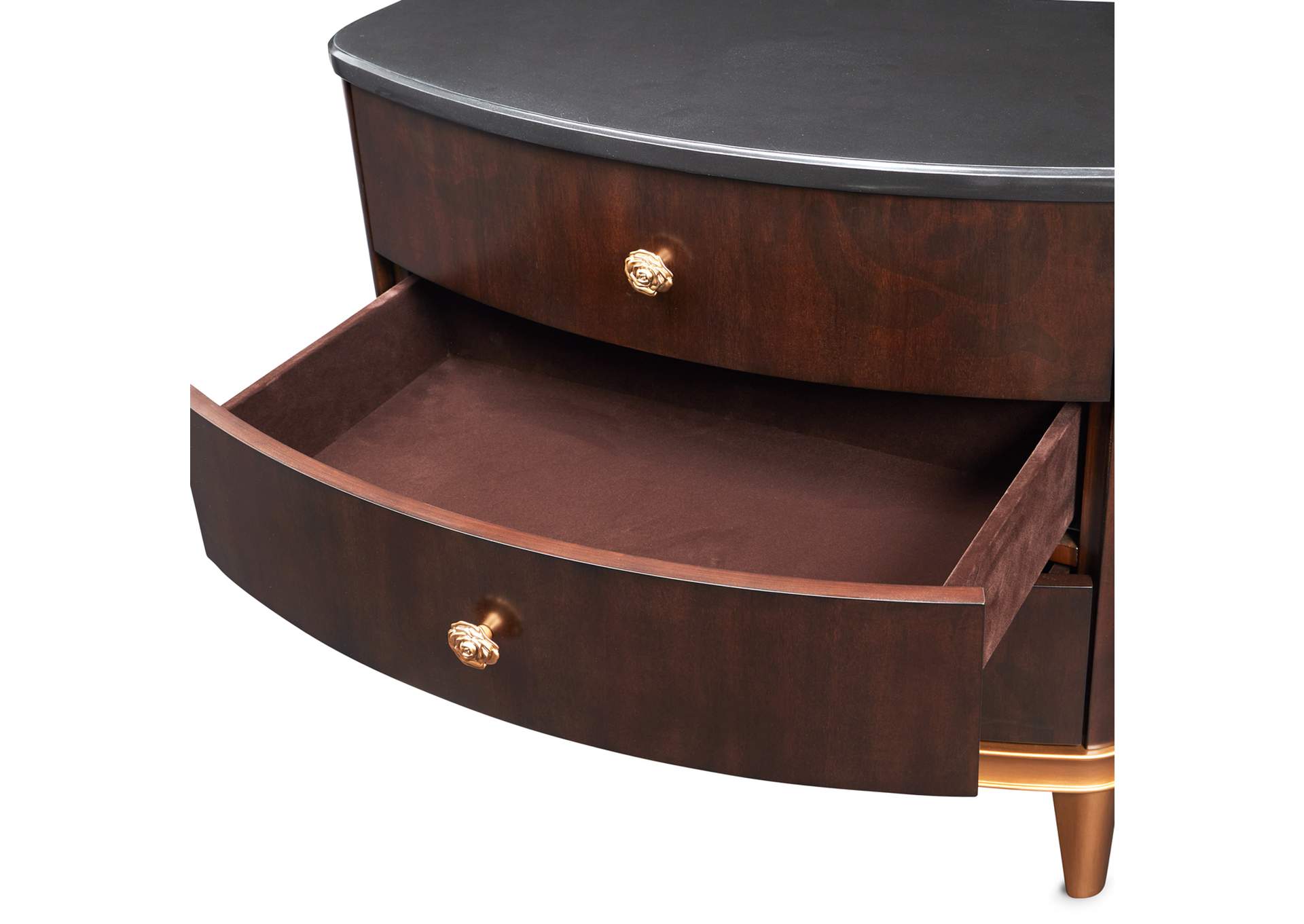 Camellia Field Nightstand - Warm Pecan image 6