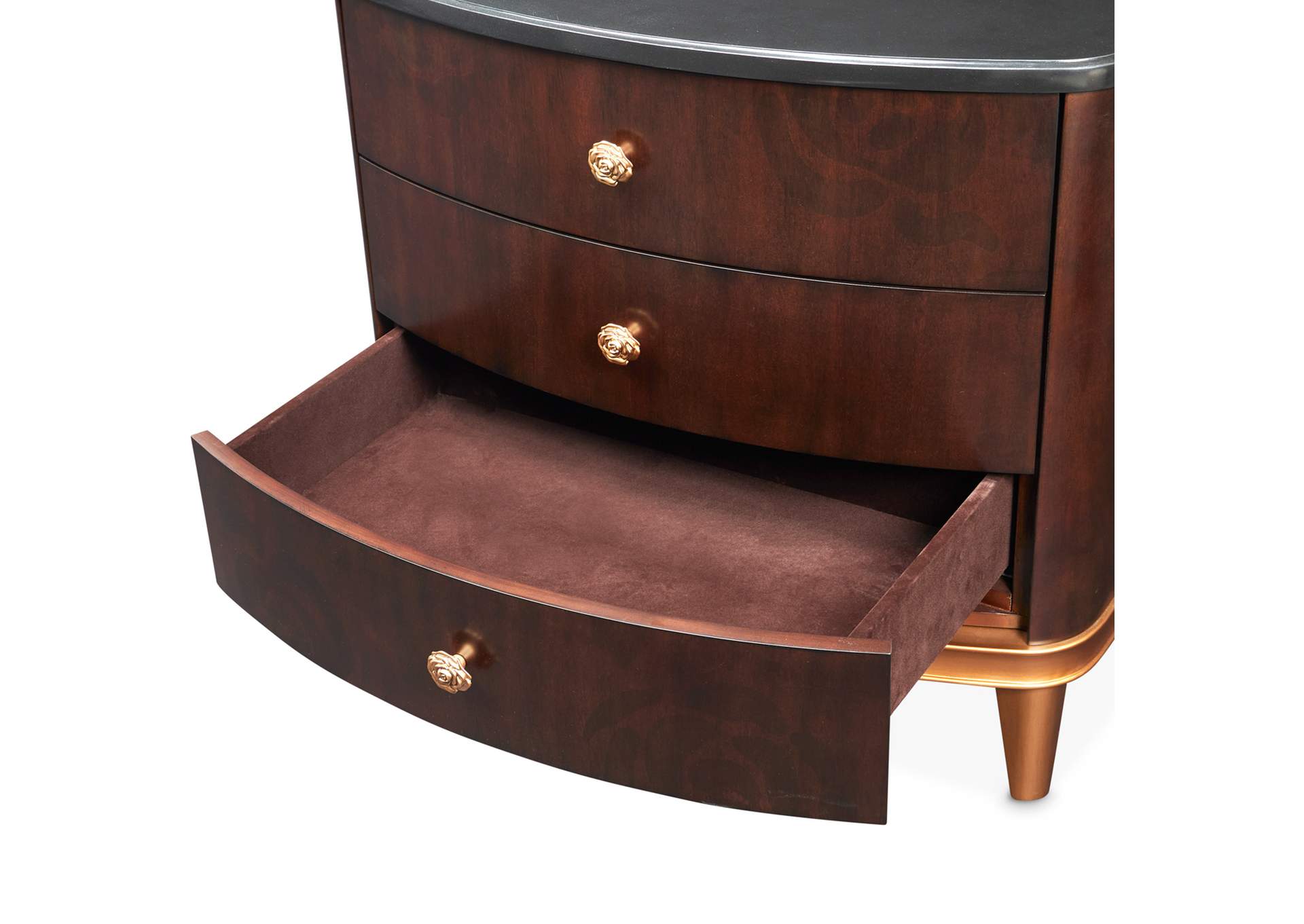 Camellia Field Nightstand - Warm Pecan image 7