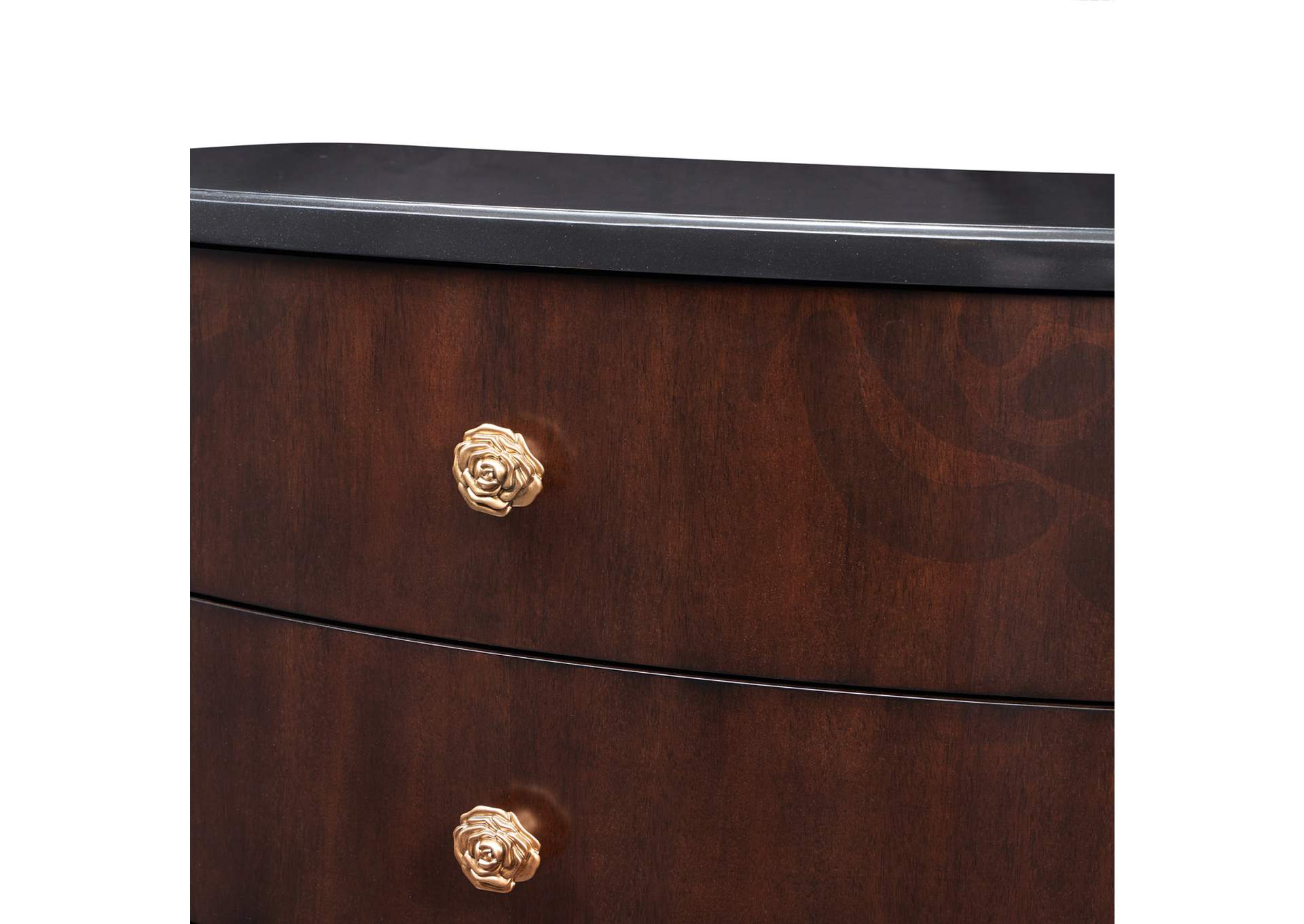 Camellia Field Nightstand - Warm Pecan image 9