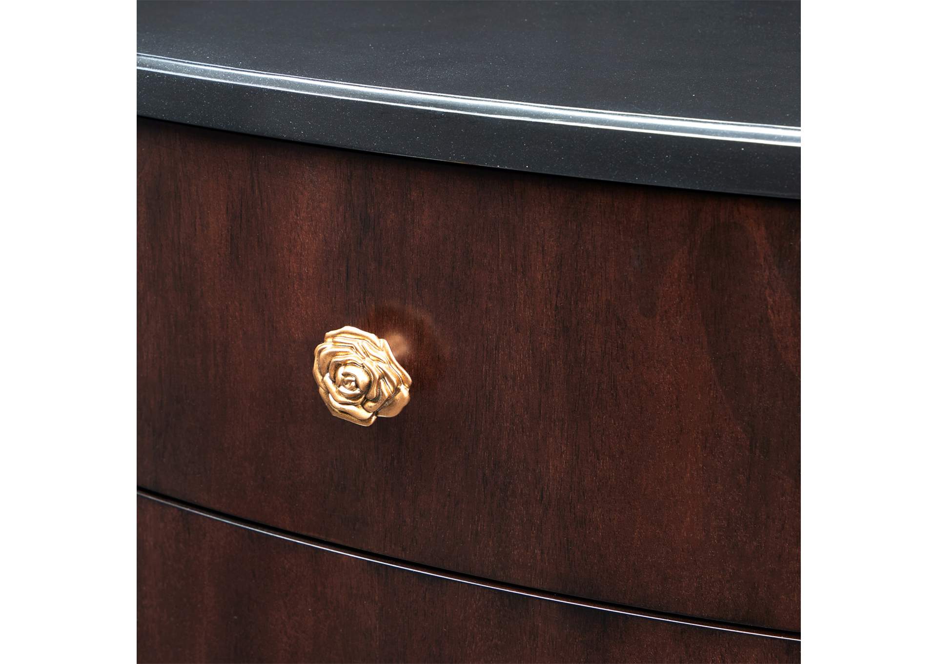 Camellia Field Nightstand - Warm Pecan image 10