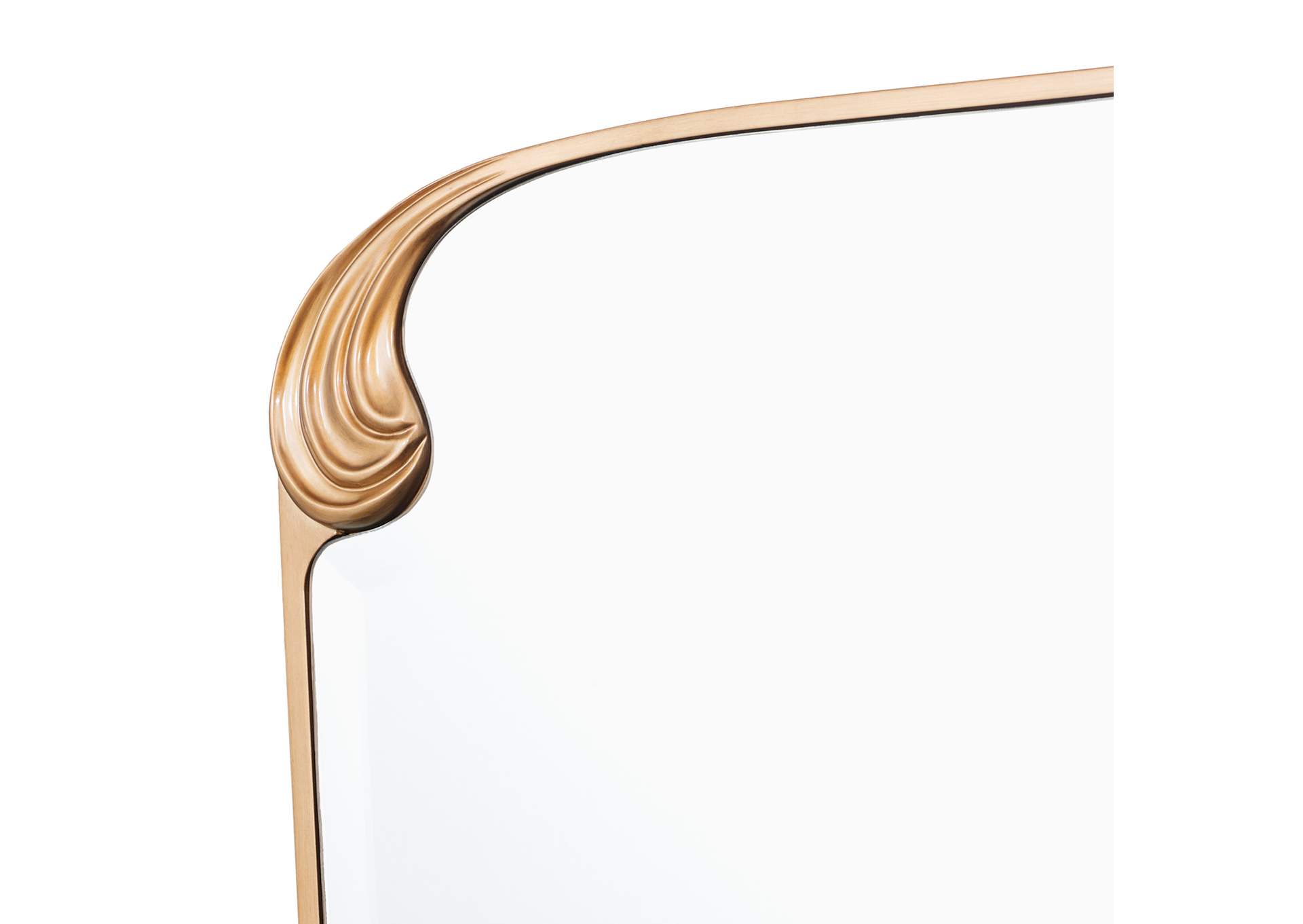 Camellia Field Dresser Mirror - Warm Pecan image 5