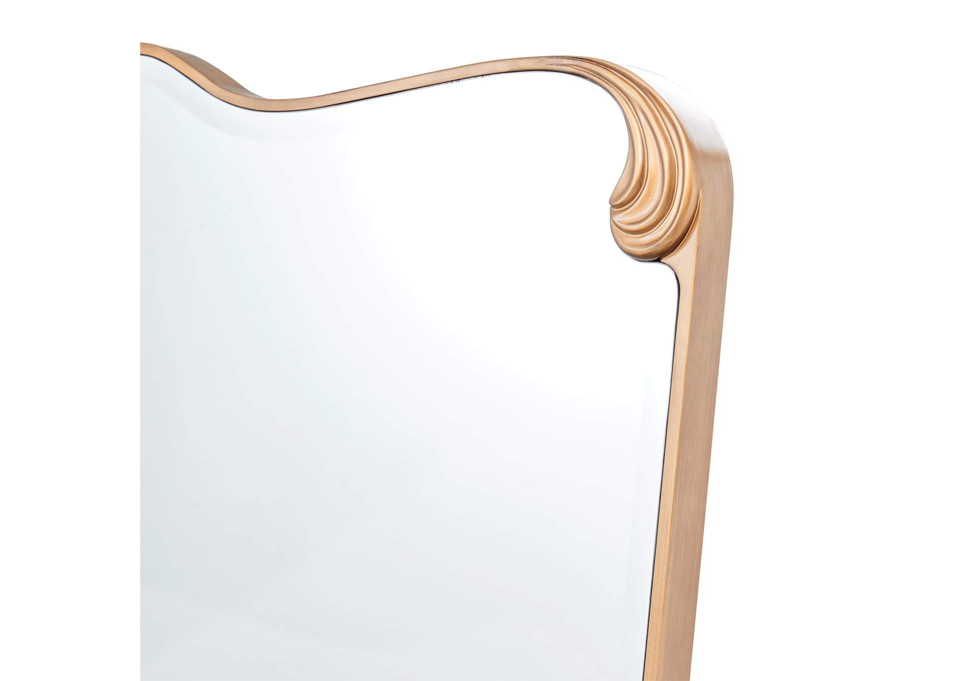 Camellia Field Dresser Mirror - Warm Pecan image 6