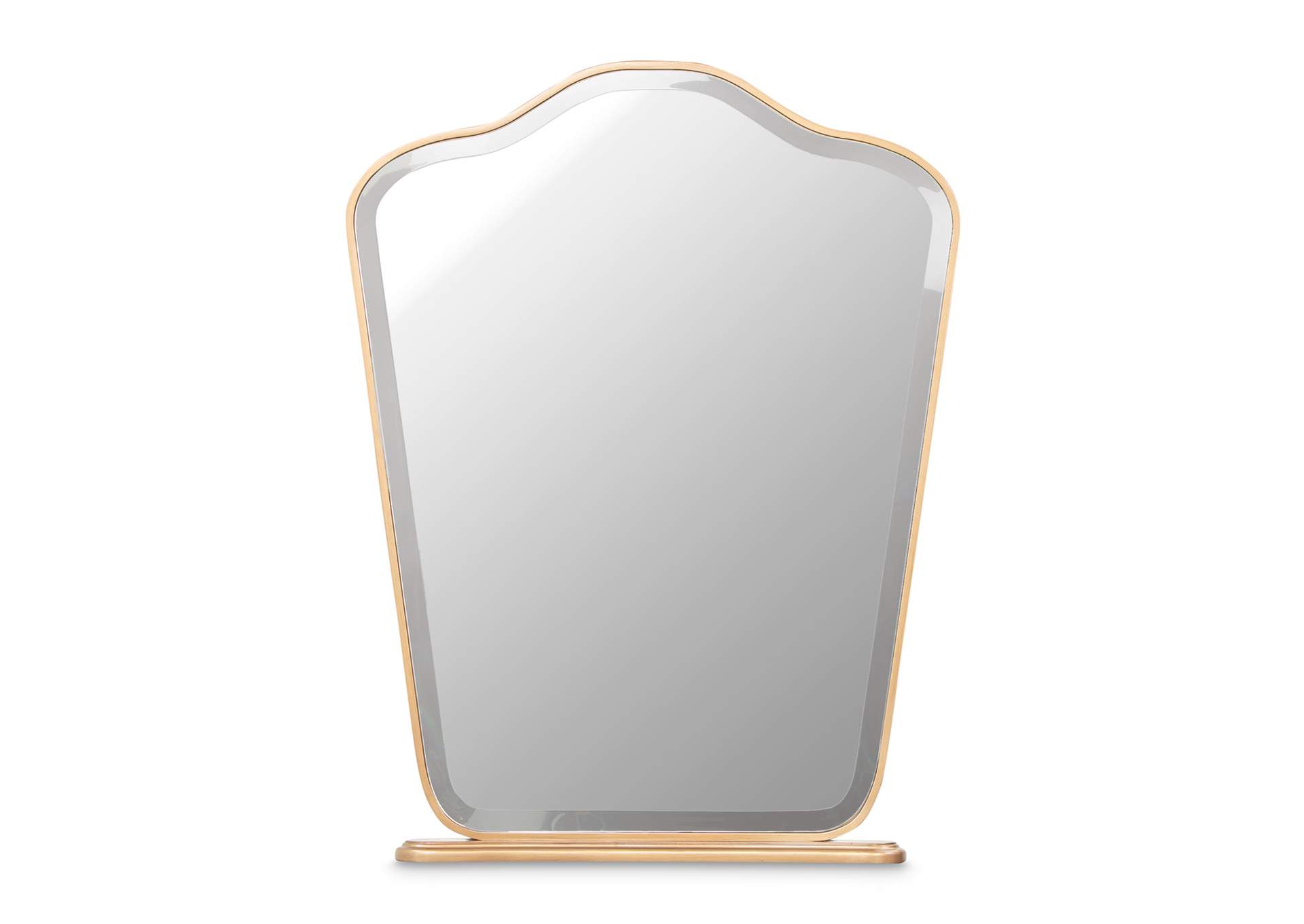Camellia Field Vanity Mirror - Antique Gold image 1