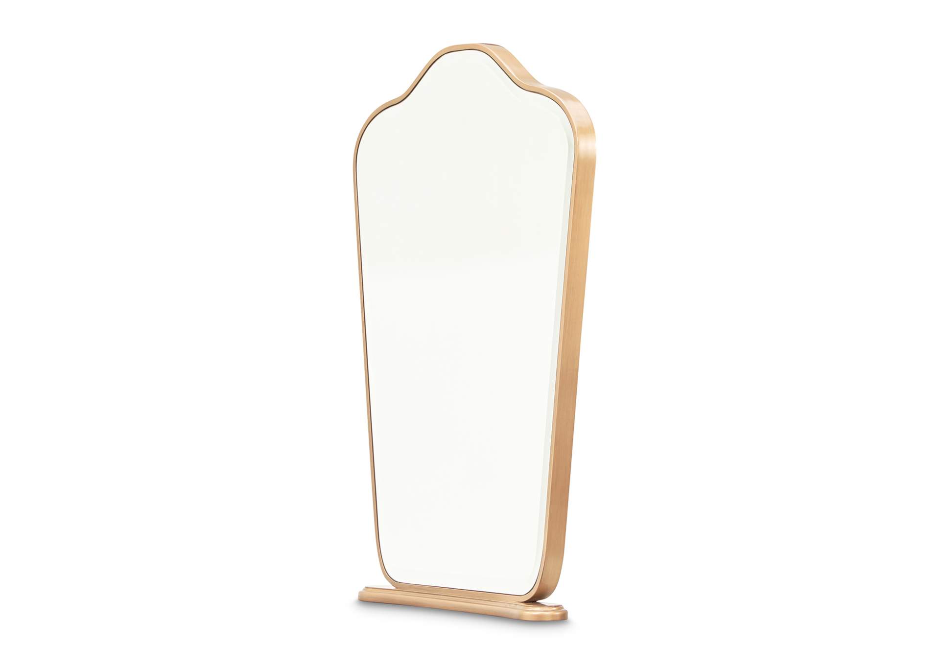 Camellia Field Vanity Mirror - Antique Gold image 3