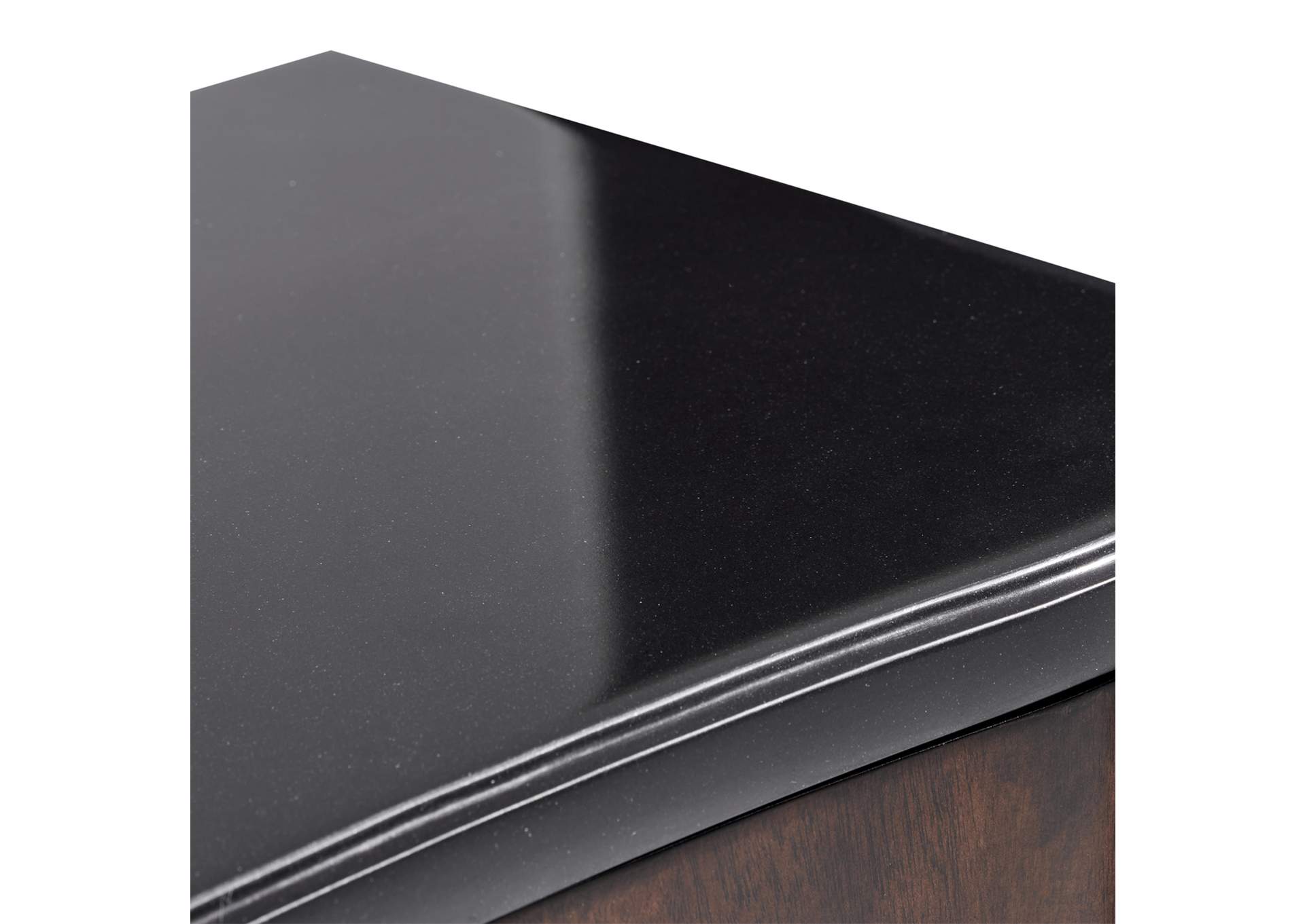 Camellia Field Media Cabinet - Warm Pecan image 14