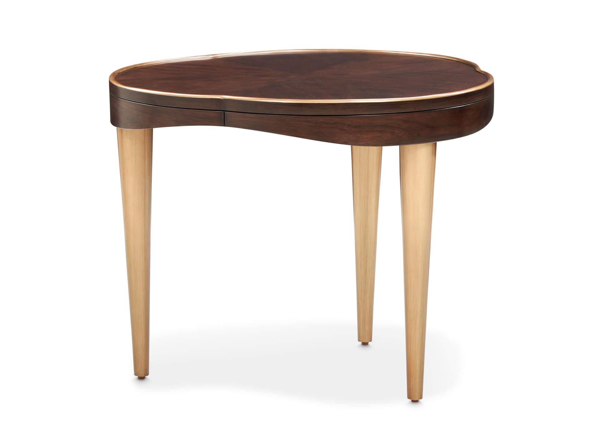 Camellia Field End Table - Warm Pecan image 4