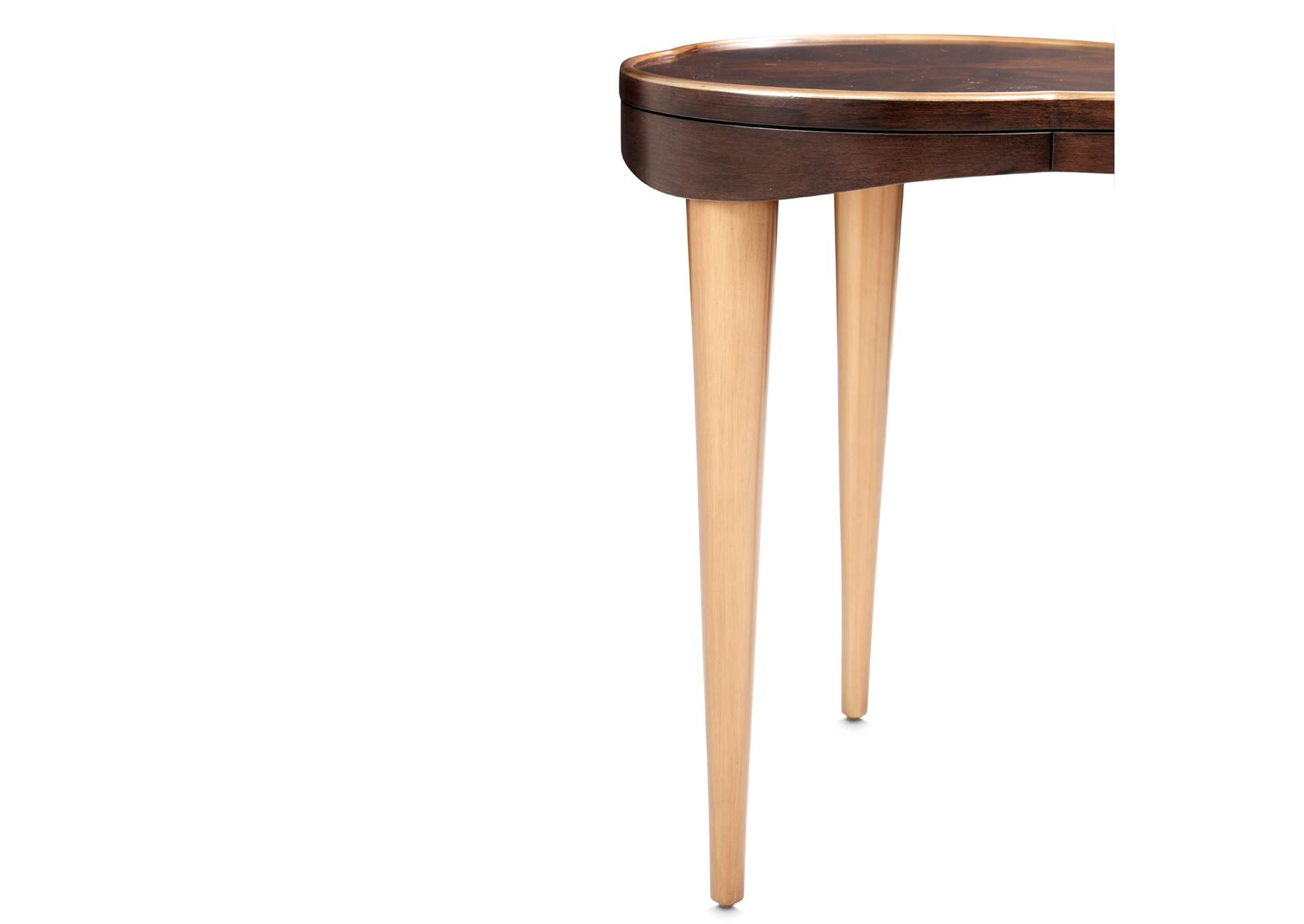 Camellia Field Chairside Table - Warm Pecan image 5