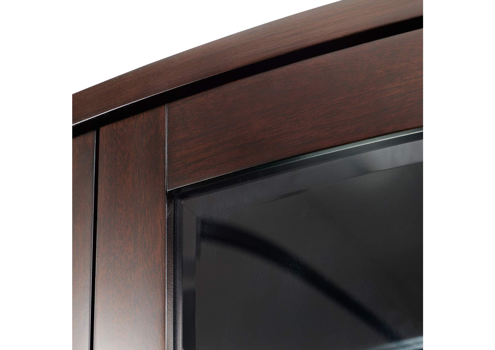 Camellia Field Display Cabinet - Warm Pecan image 9