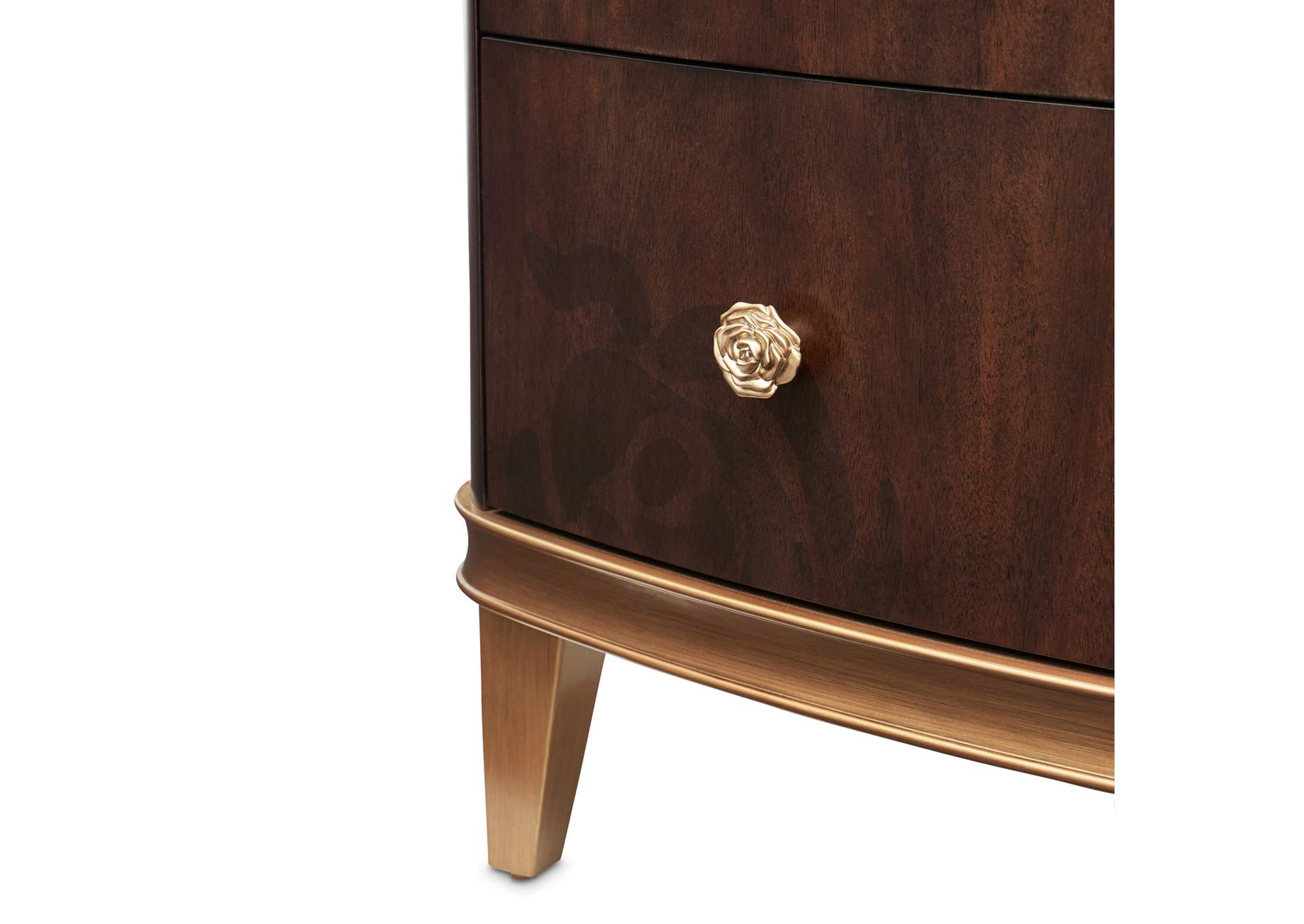 Camellia Field Display Cabinet - Warm Pecan image 13