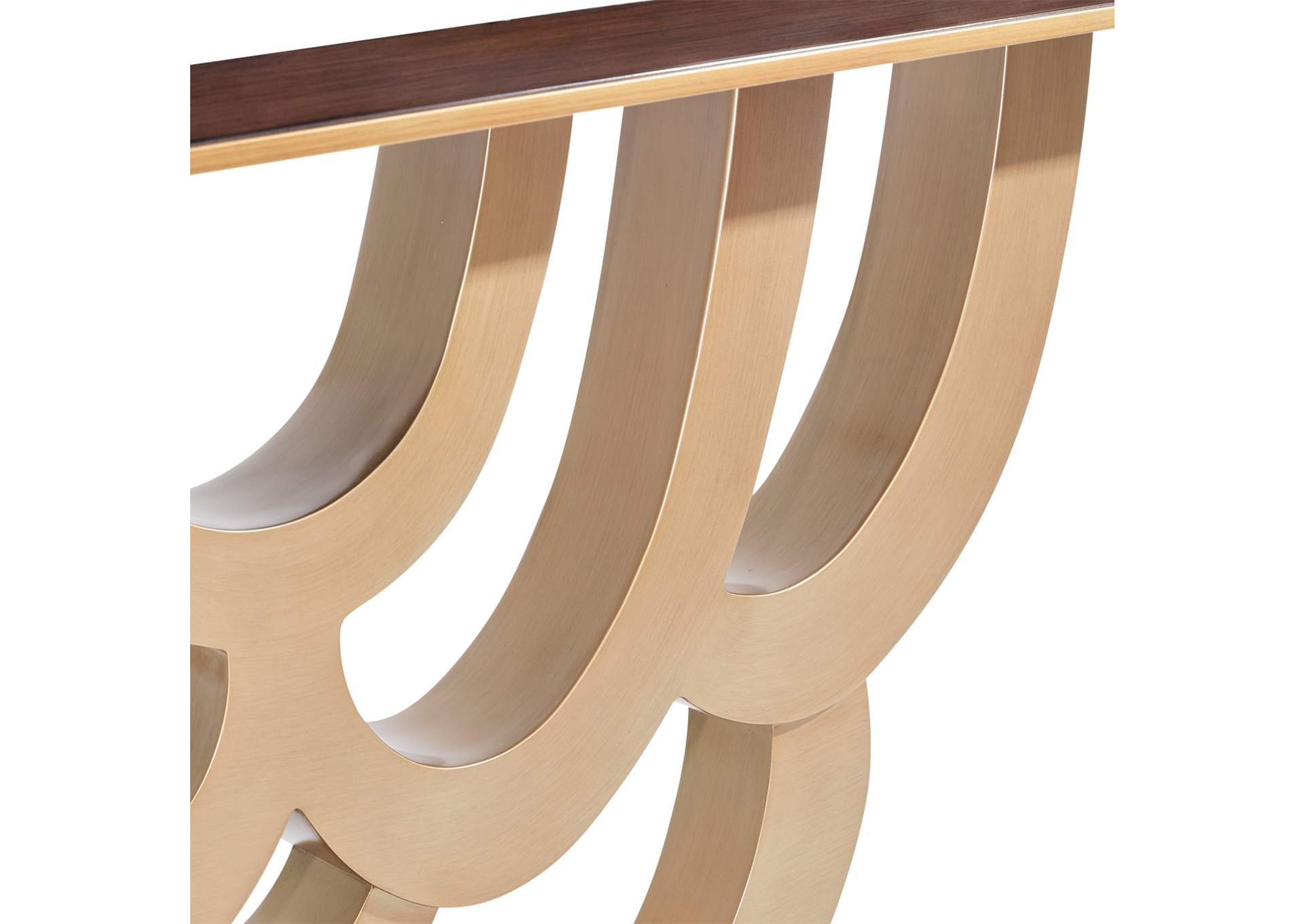 Camellia Field Console Table - Warm Pecan image 8