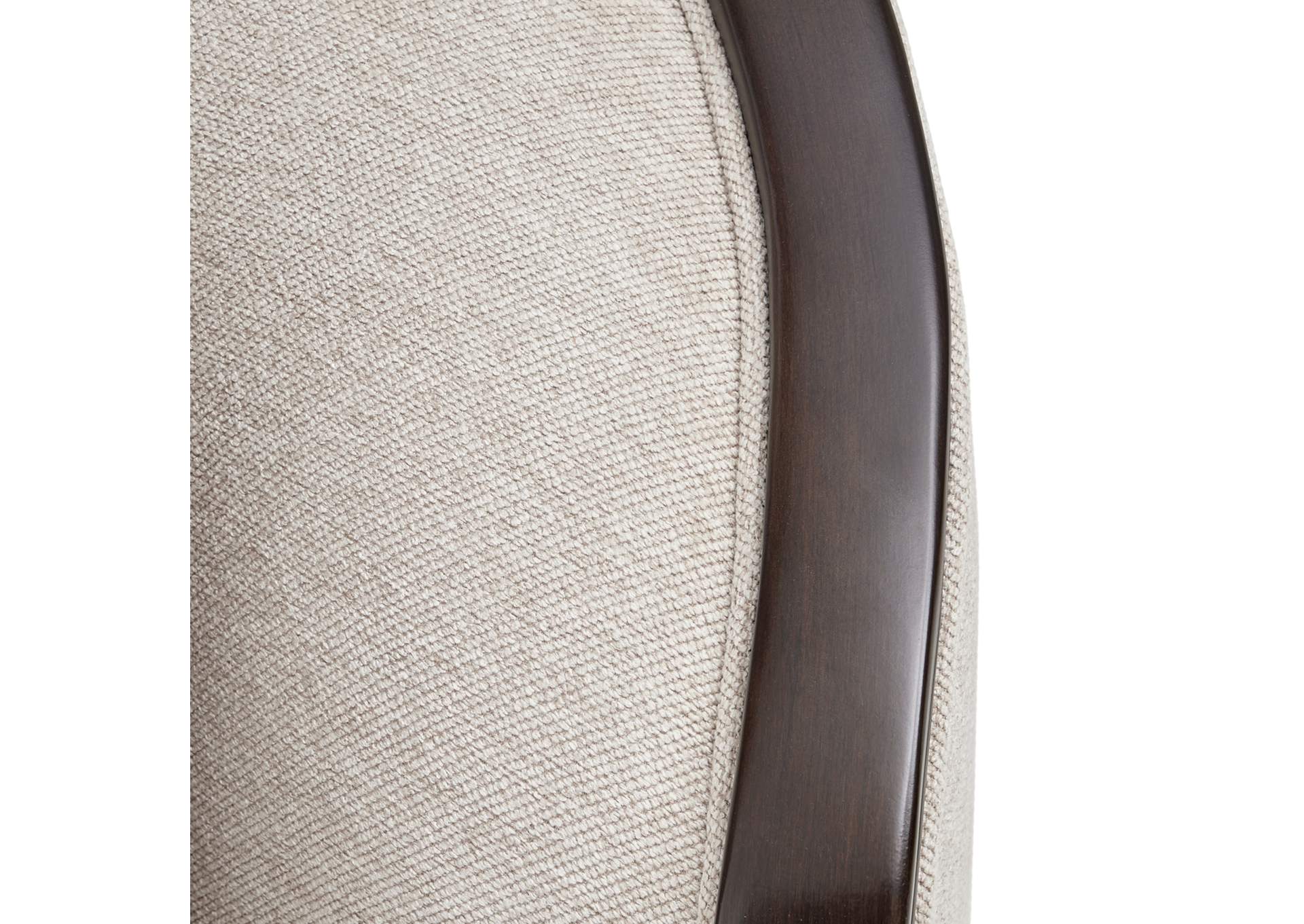 Camellia Field Chenille Sofa - Linen and Warm Pecan image 8