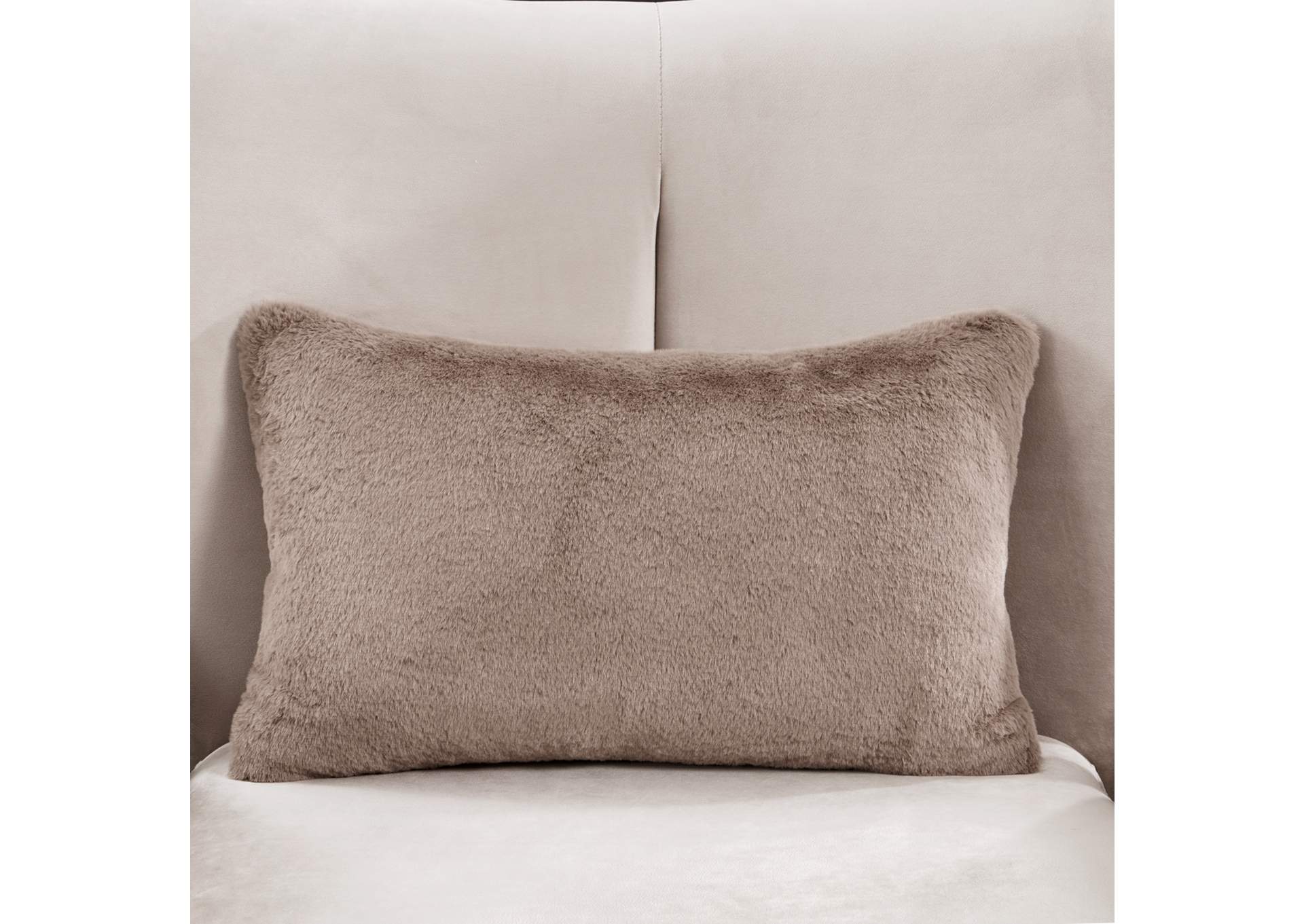 Camellia Field Velvet Accent Chair - Porcini and Warm Pecan image 8