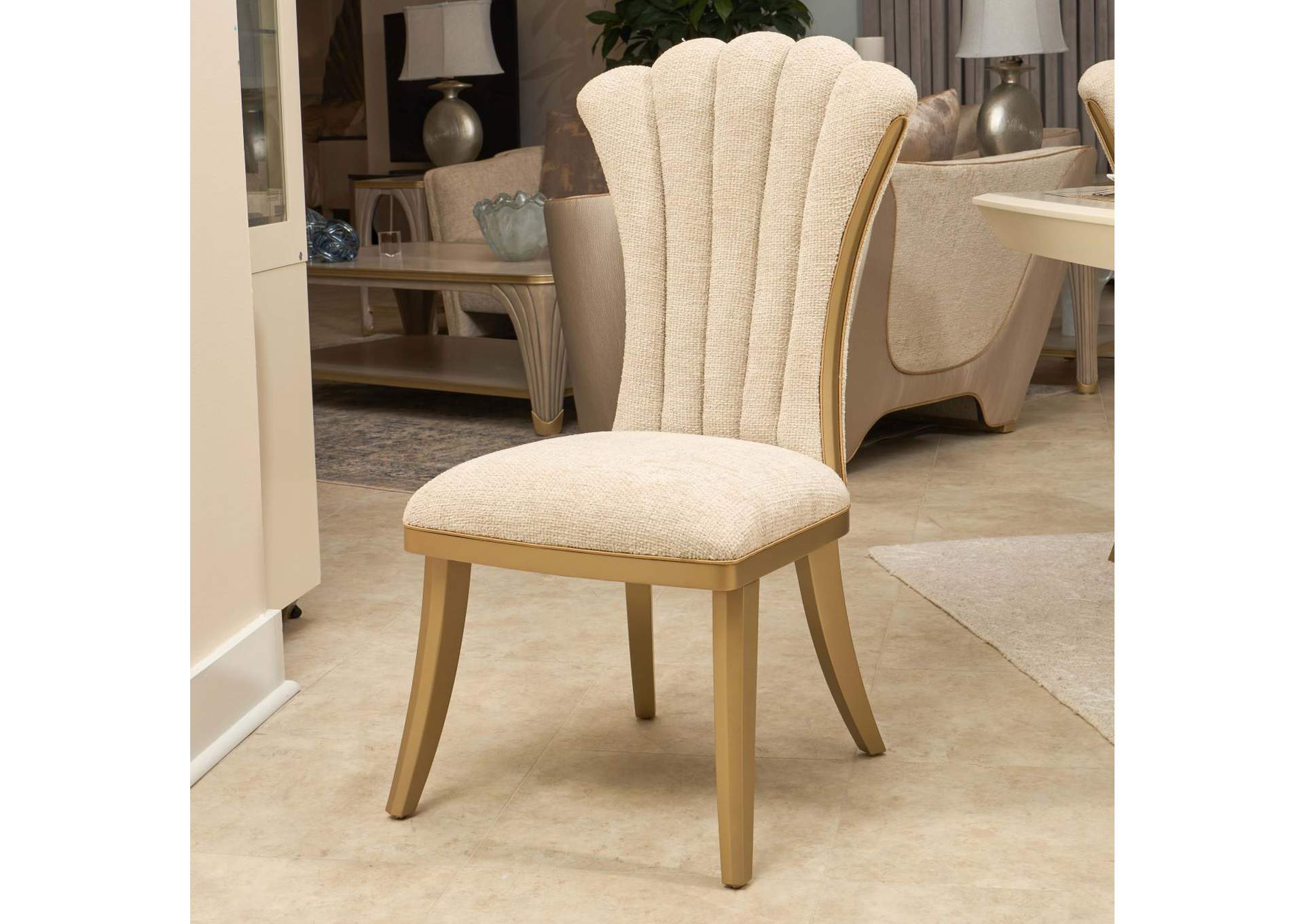 Fantosini Side Chair - Gold image 1