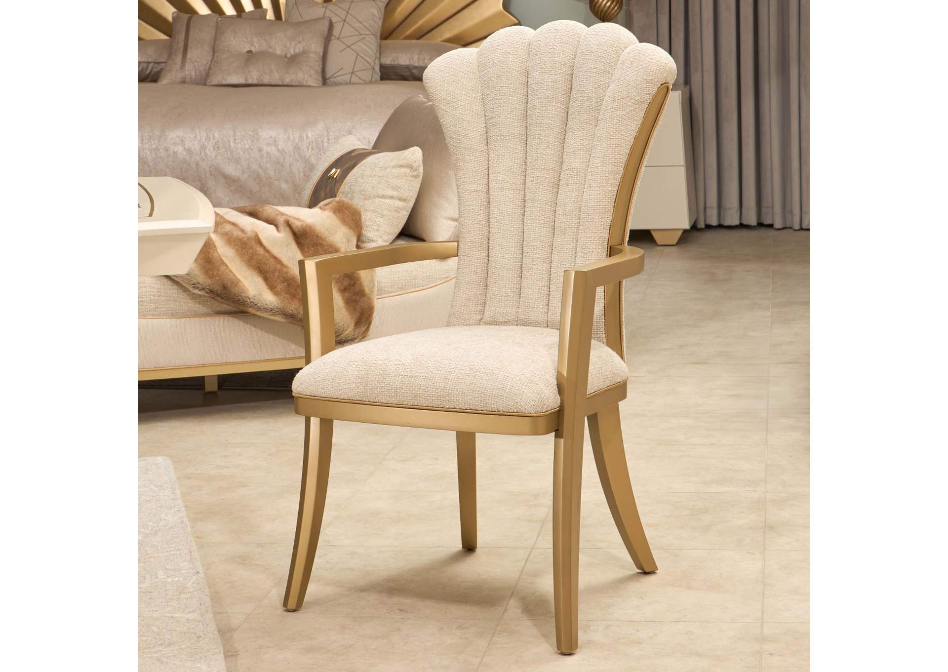 Fantosini Arm Chair - Gold image 1
