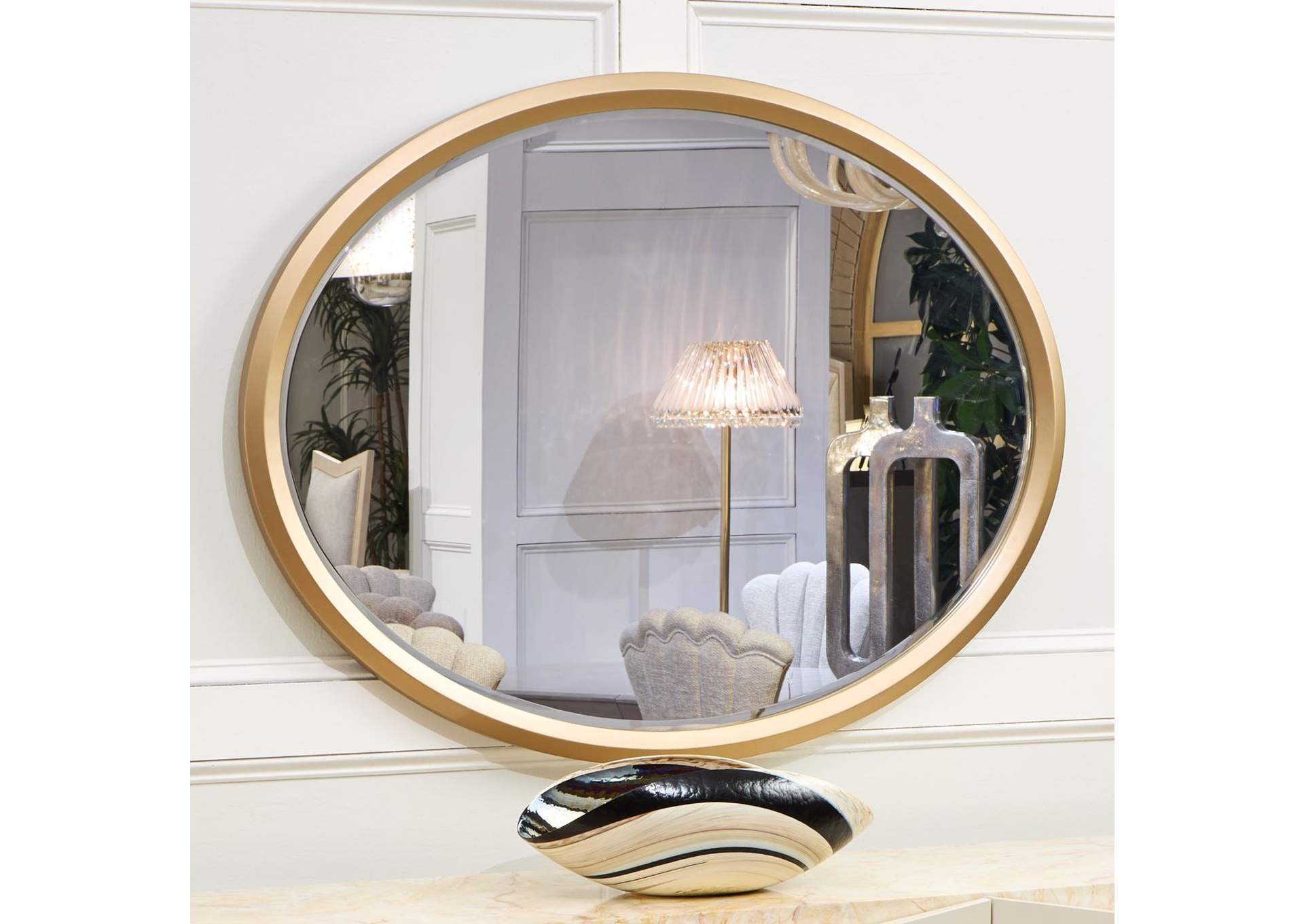 Fantosini Wall Mirror - Gold image 1