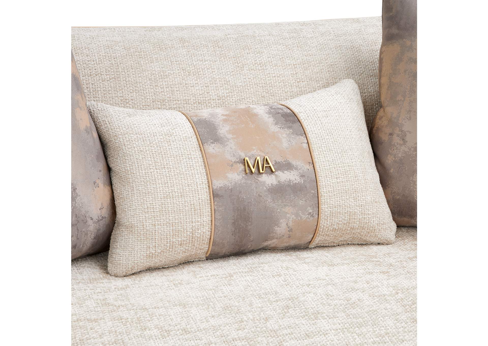 La Terrazza Sofa - Cappuccino and Light Champagne image 14