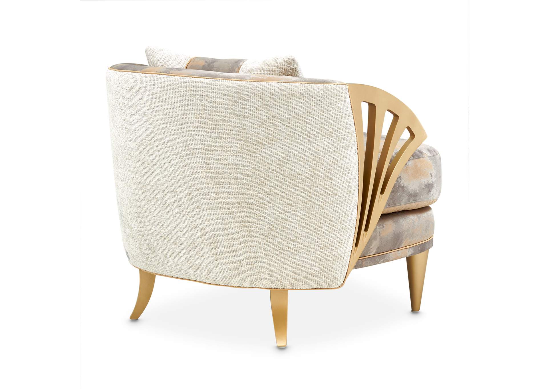 La Terrazza Accent Chair - Cappuccino and Light Champagne image 17
