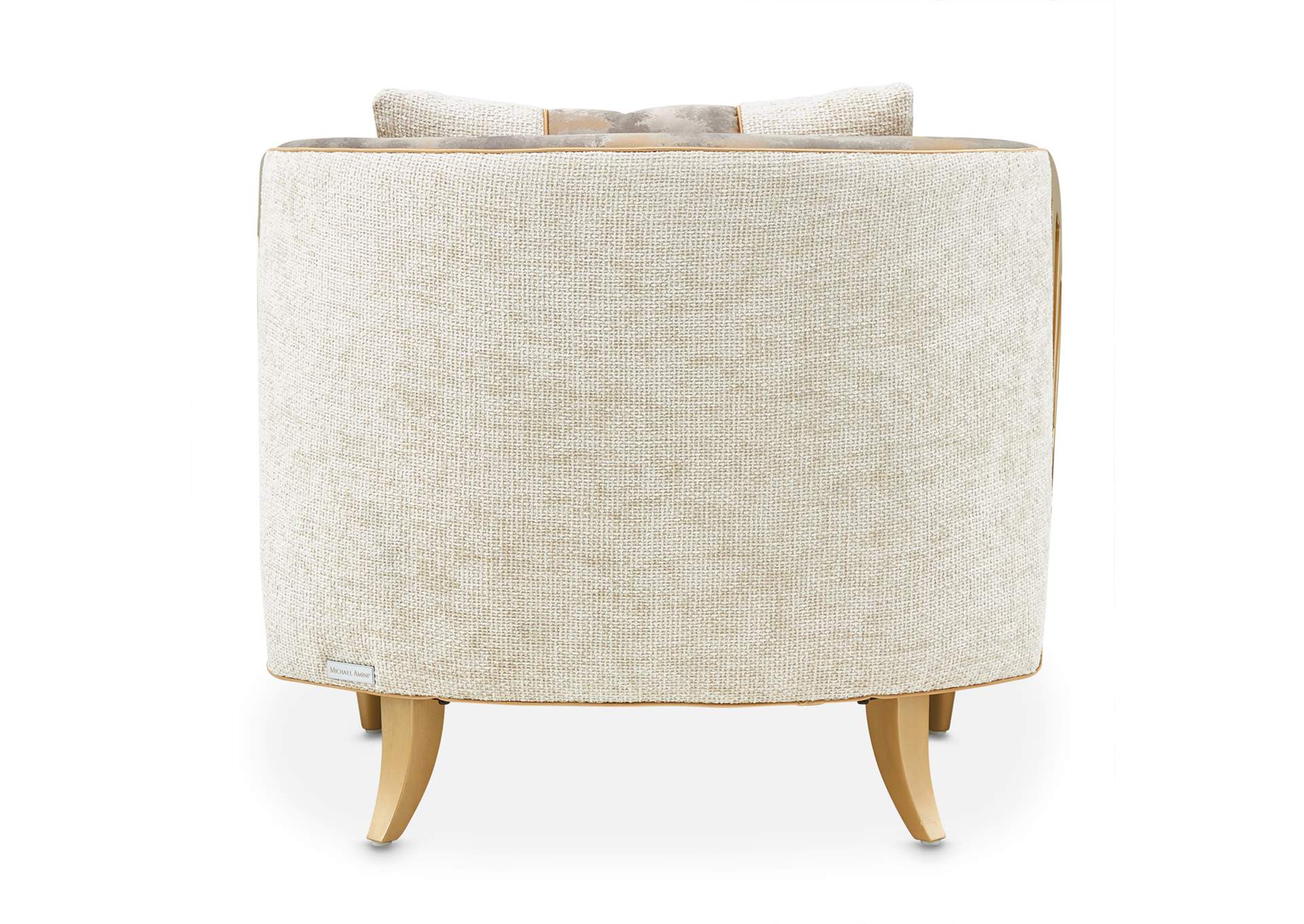 La Terrazza Accent Chair - Cappuccino and Light Champagne image 16