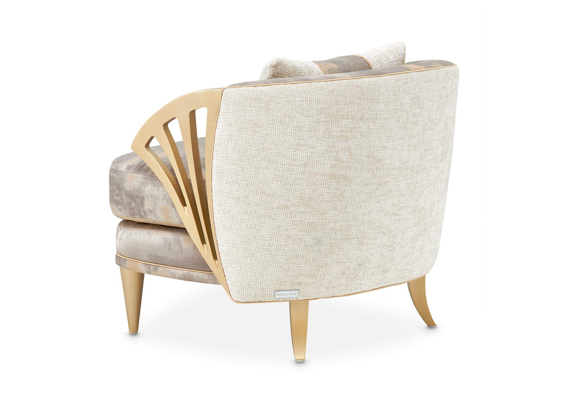 La Terrazza Accent Chair - Cappuccino and Light Champagne image 15