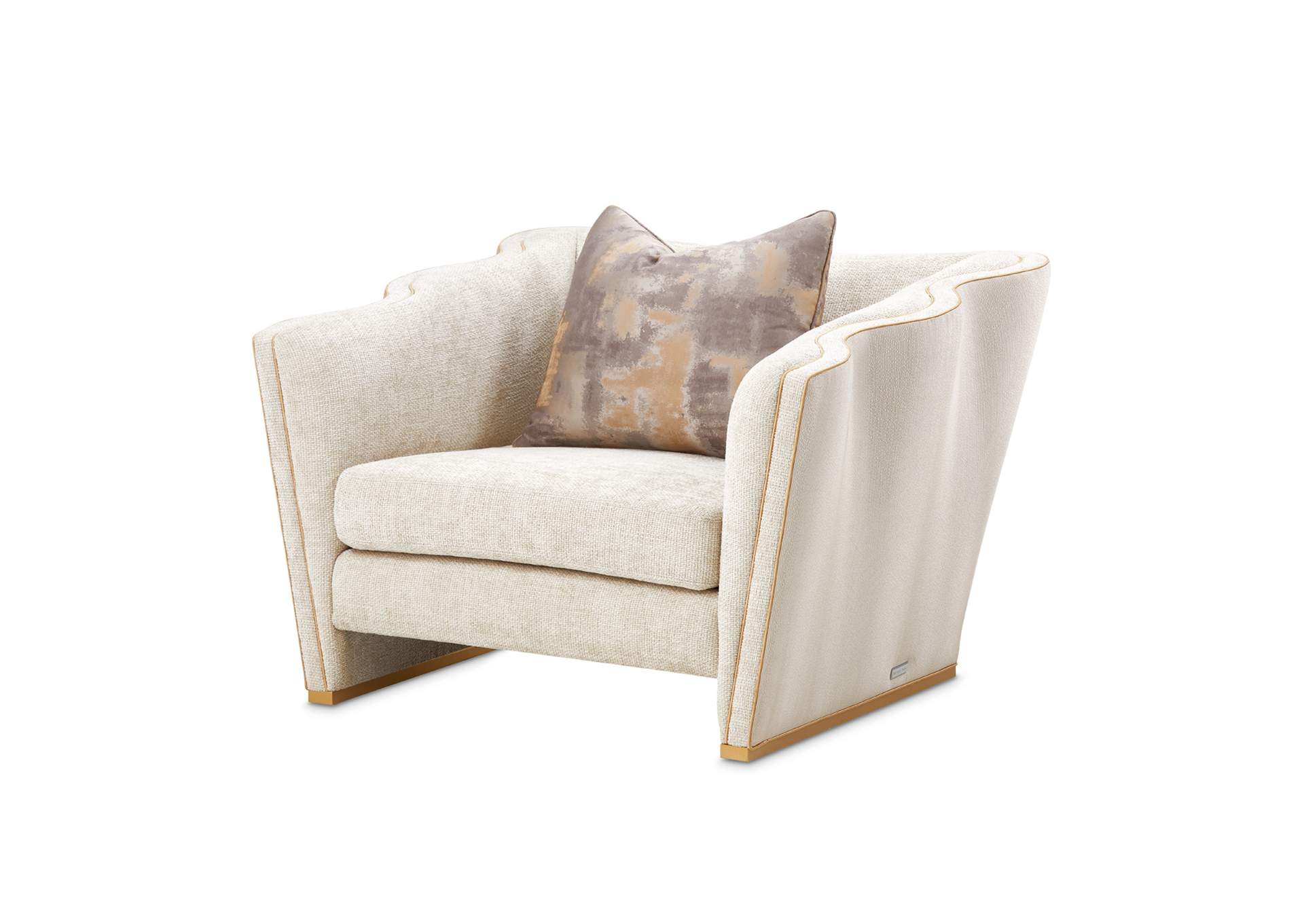 La Terrazza Matching Chair - Cappuccino and Light Champagne image 1
