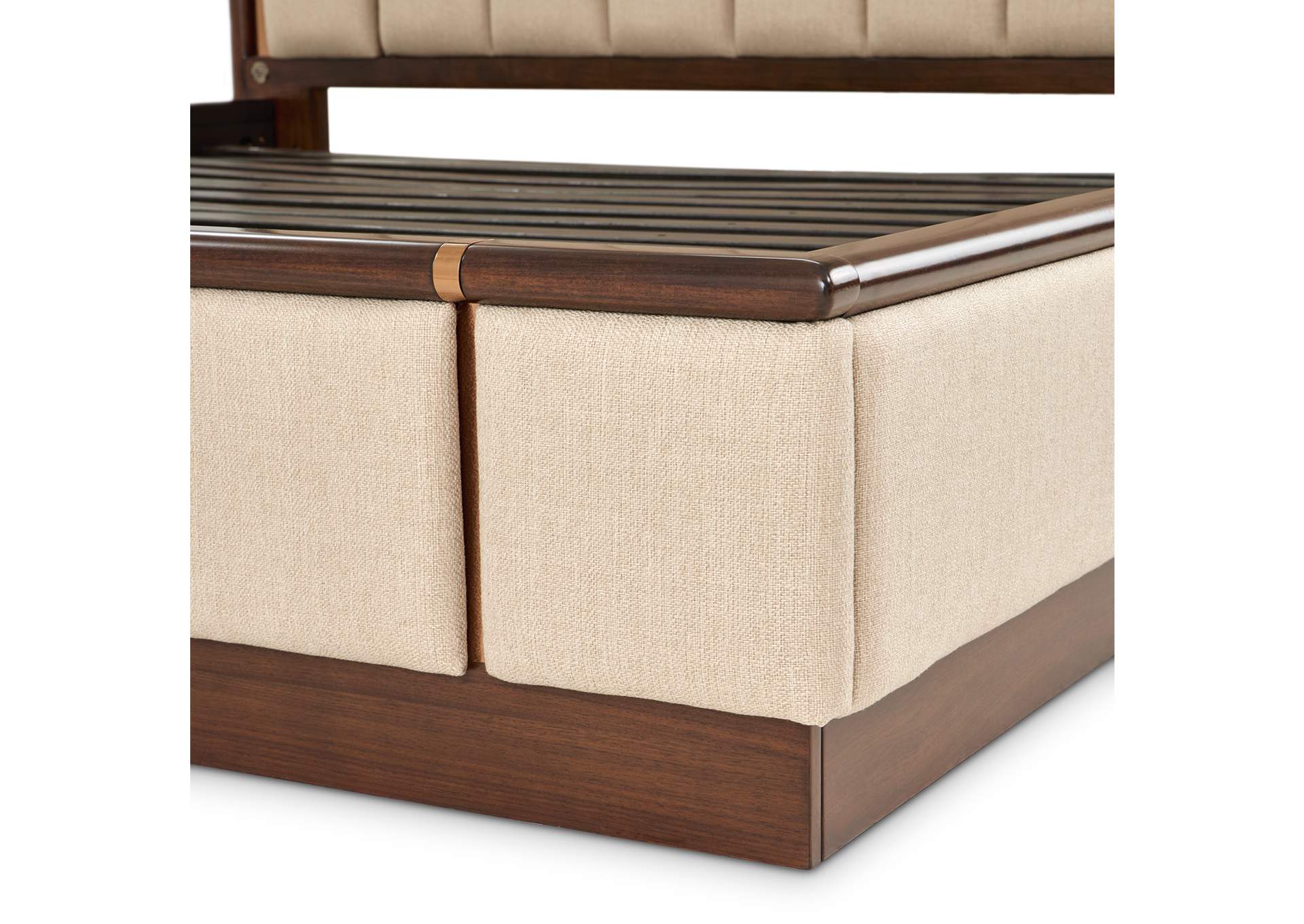 Mason Park King Lift Up Storage Bed - Umber image 8