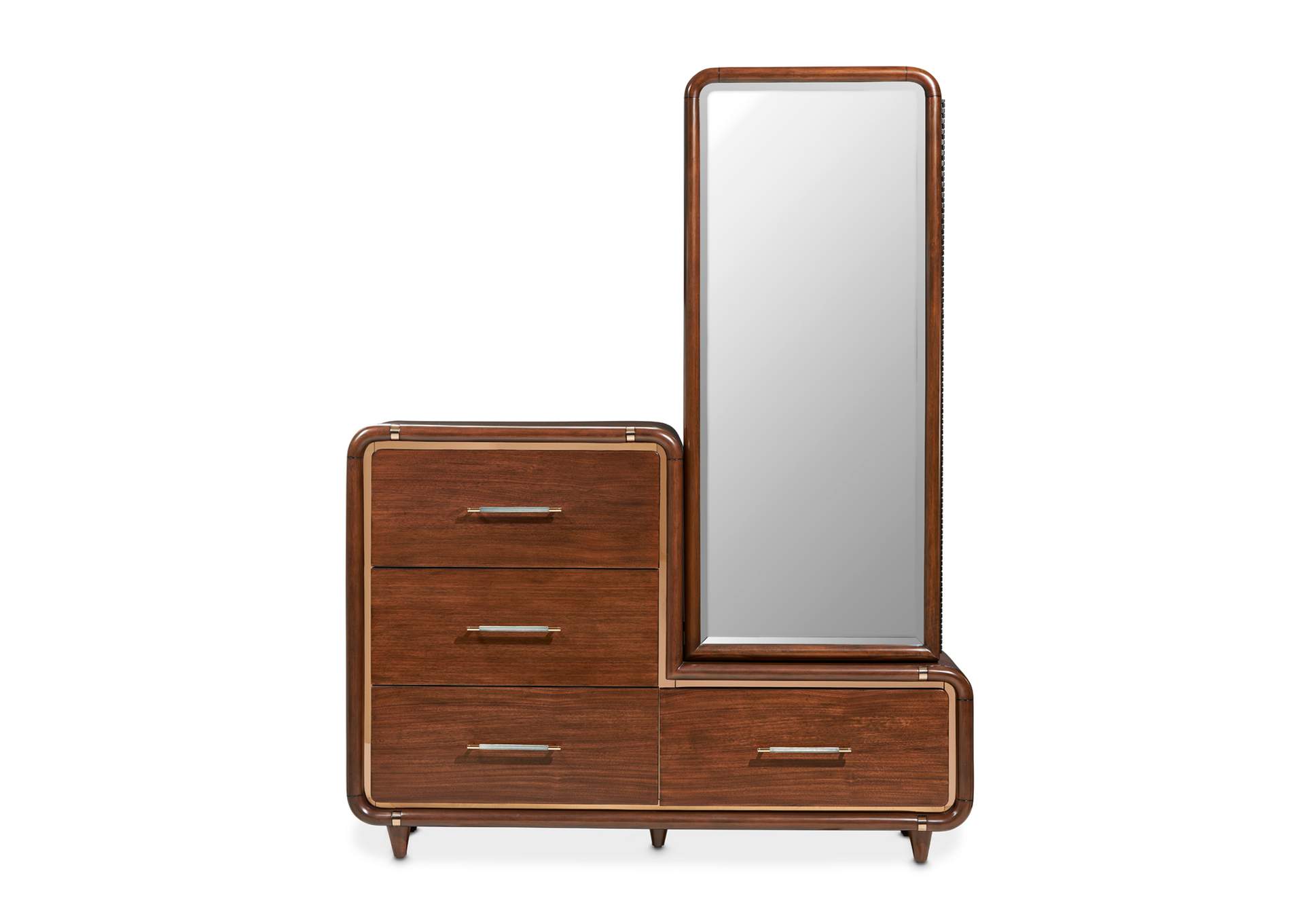 Mason Park Chest with Storage Mirror - Umber image 20