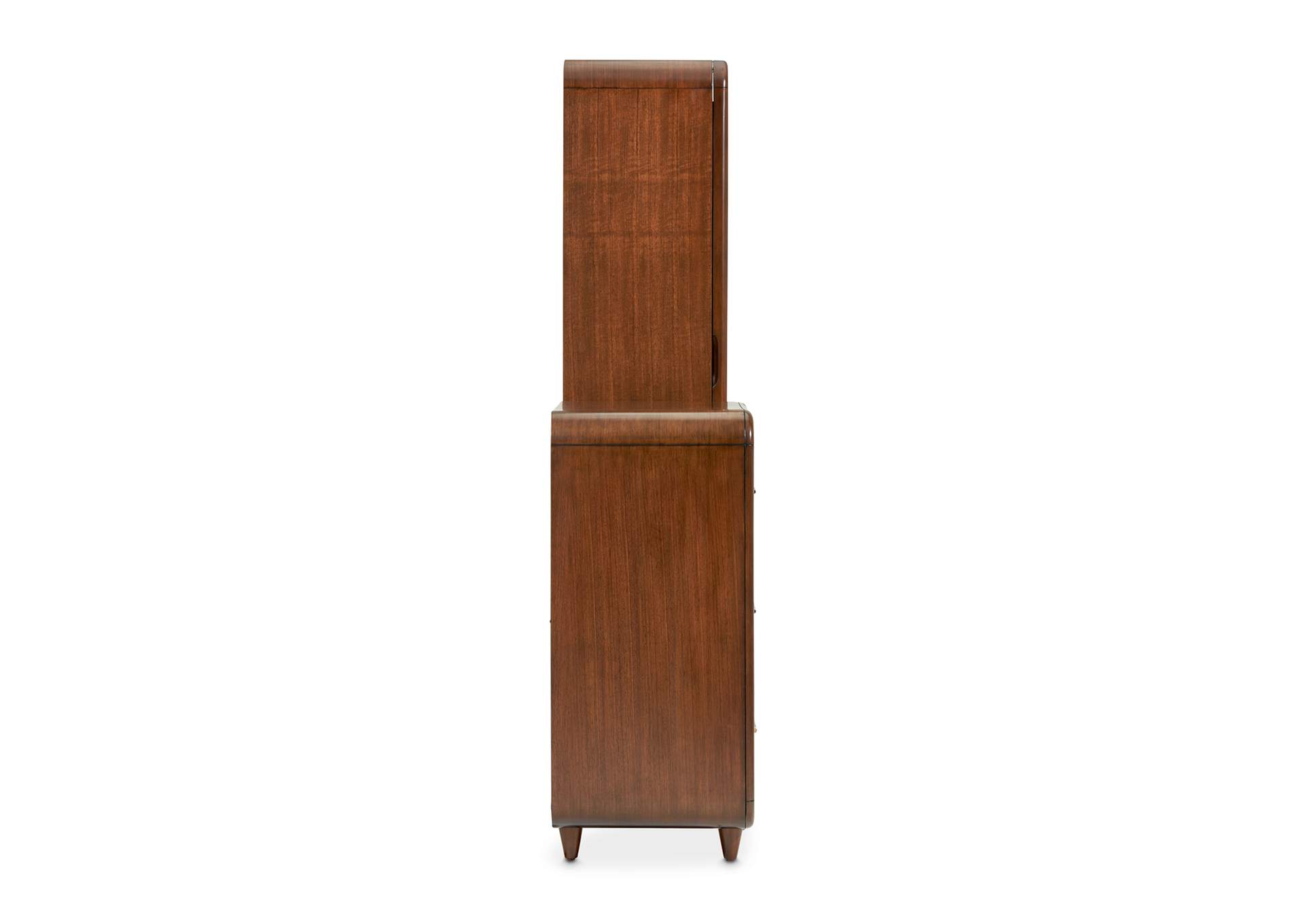 Mason Park Chest with Storage Mirror - Umber image 17