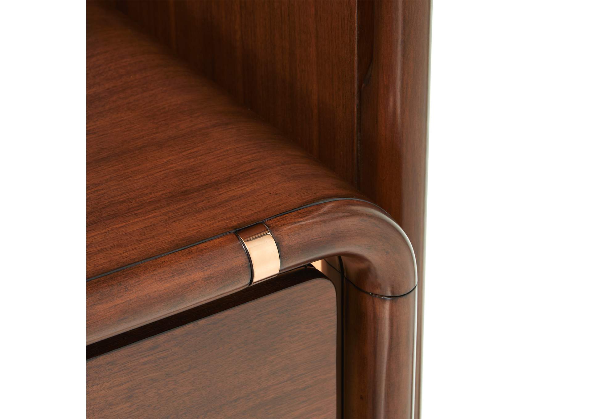 Mason Park Chest with Storage Mirror - Umber image 14