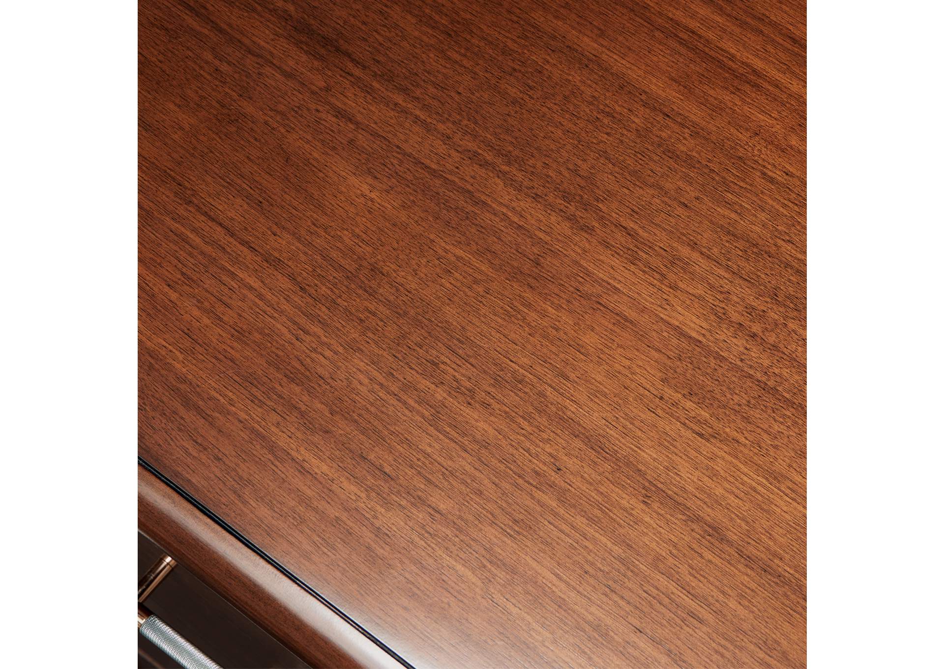 Mason Park Chest with Storage Mirror - Umber image 6